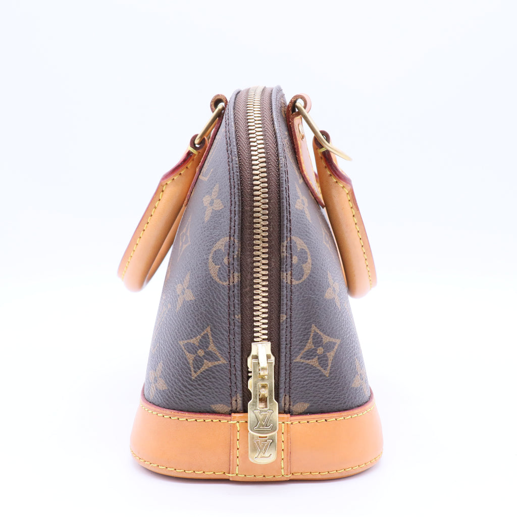 Alma Handbag Monogram Canvas BB