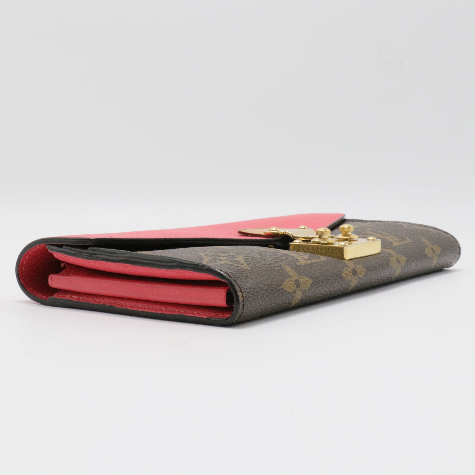 LV Monogram Coated Canvas Wallet