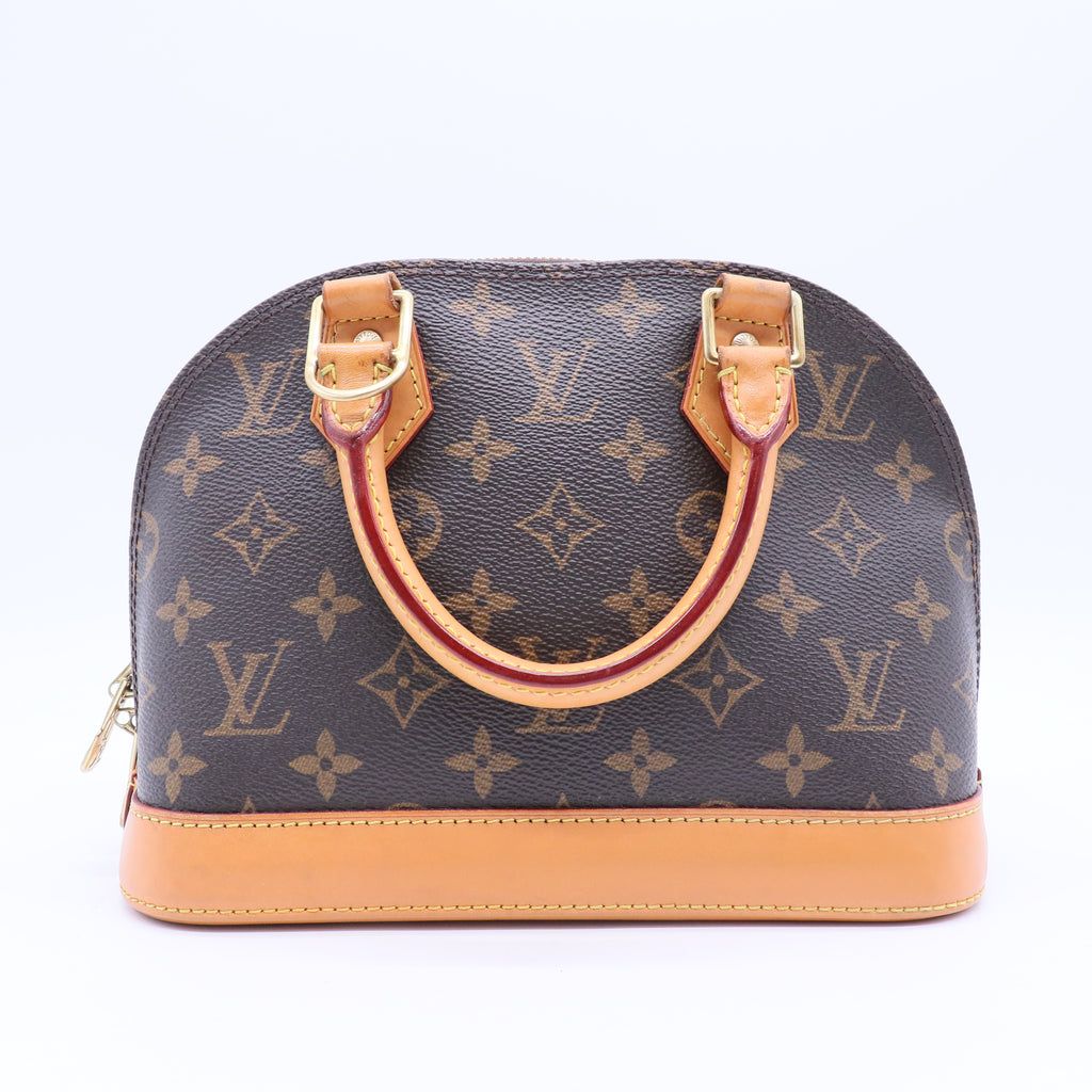 Alma Handbag Monogram Canvas BB