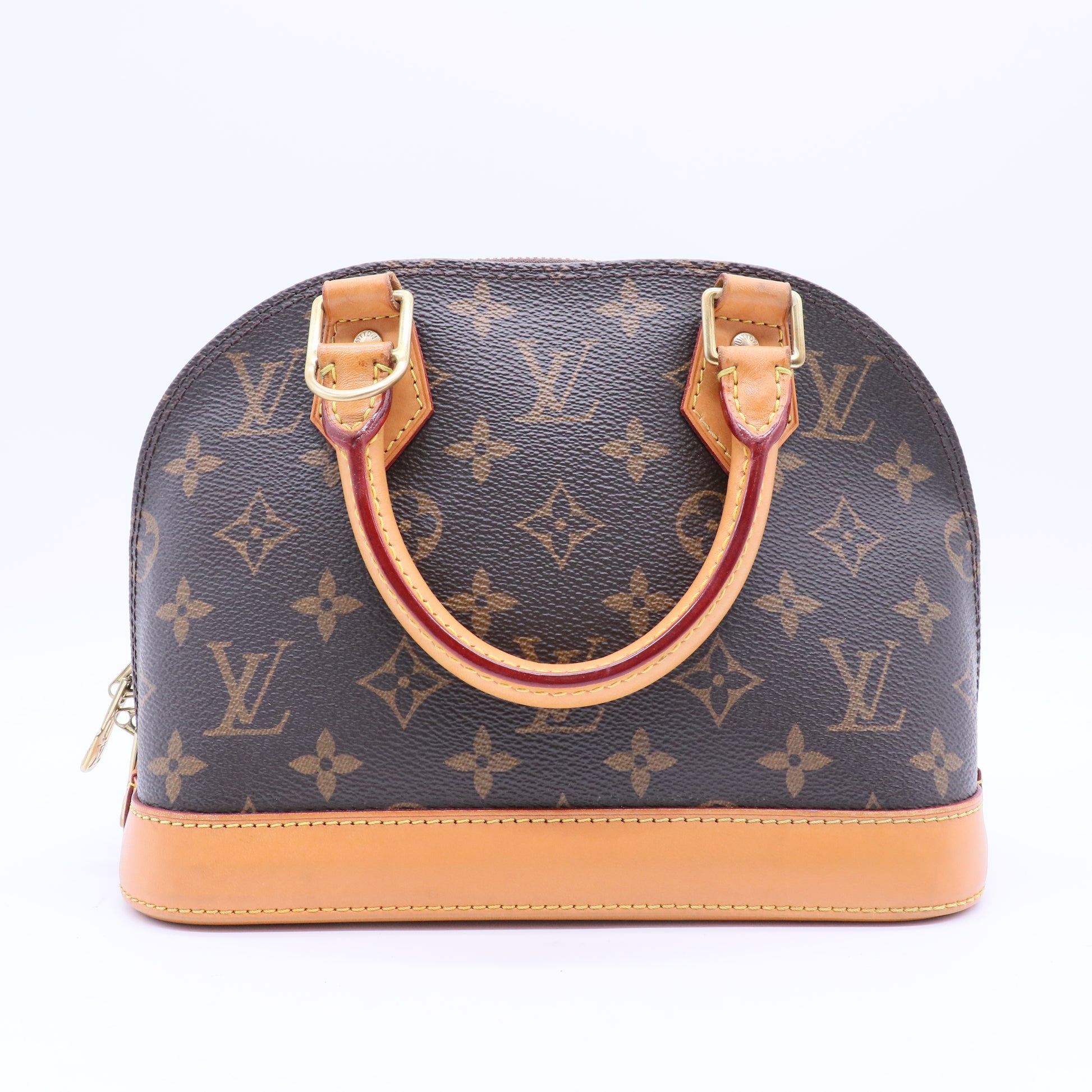 Alma Handbag Monogram Canvas BB