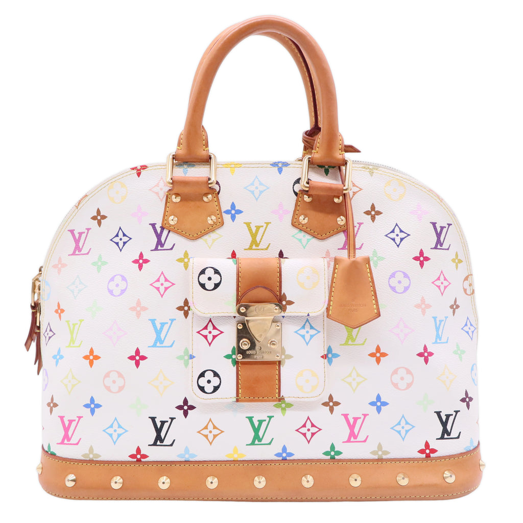 Alma Handbag Monogram Multicolor PM twins