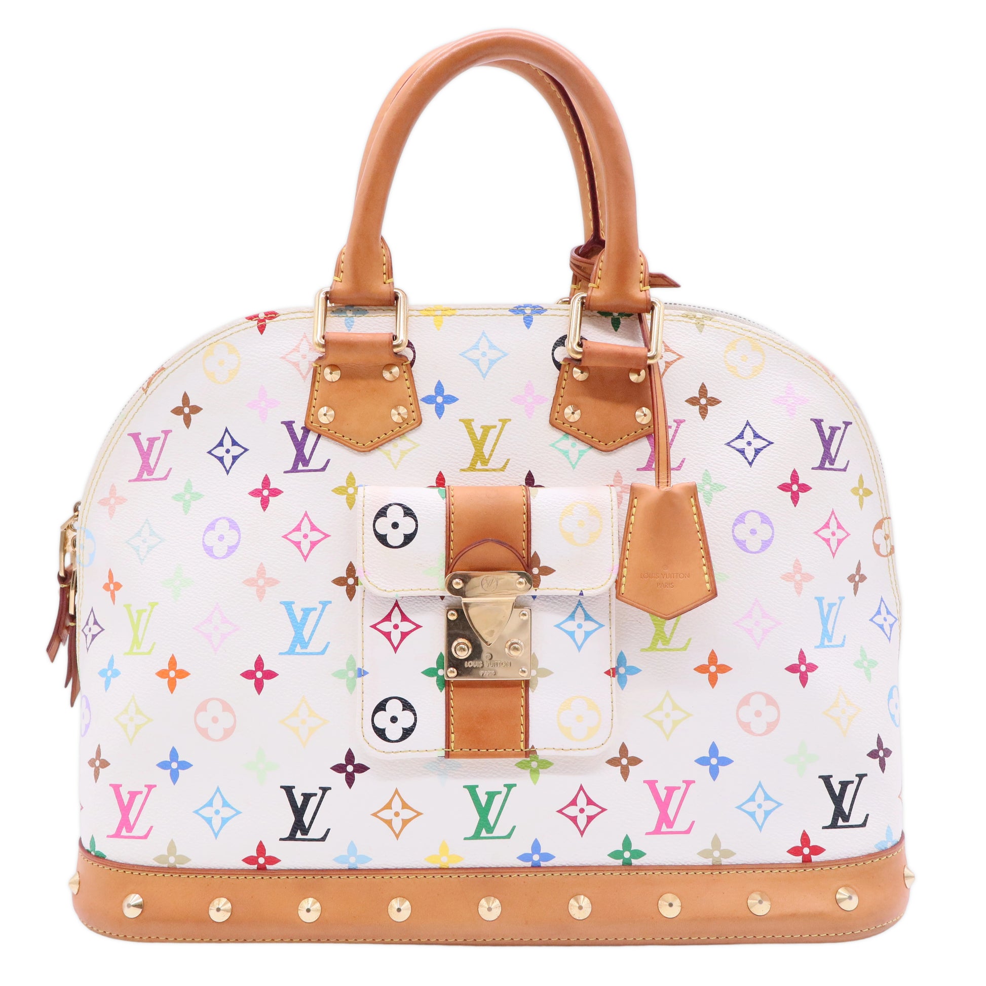 Alma Handbag Monogram Multicolor PM twins