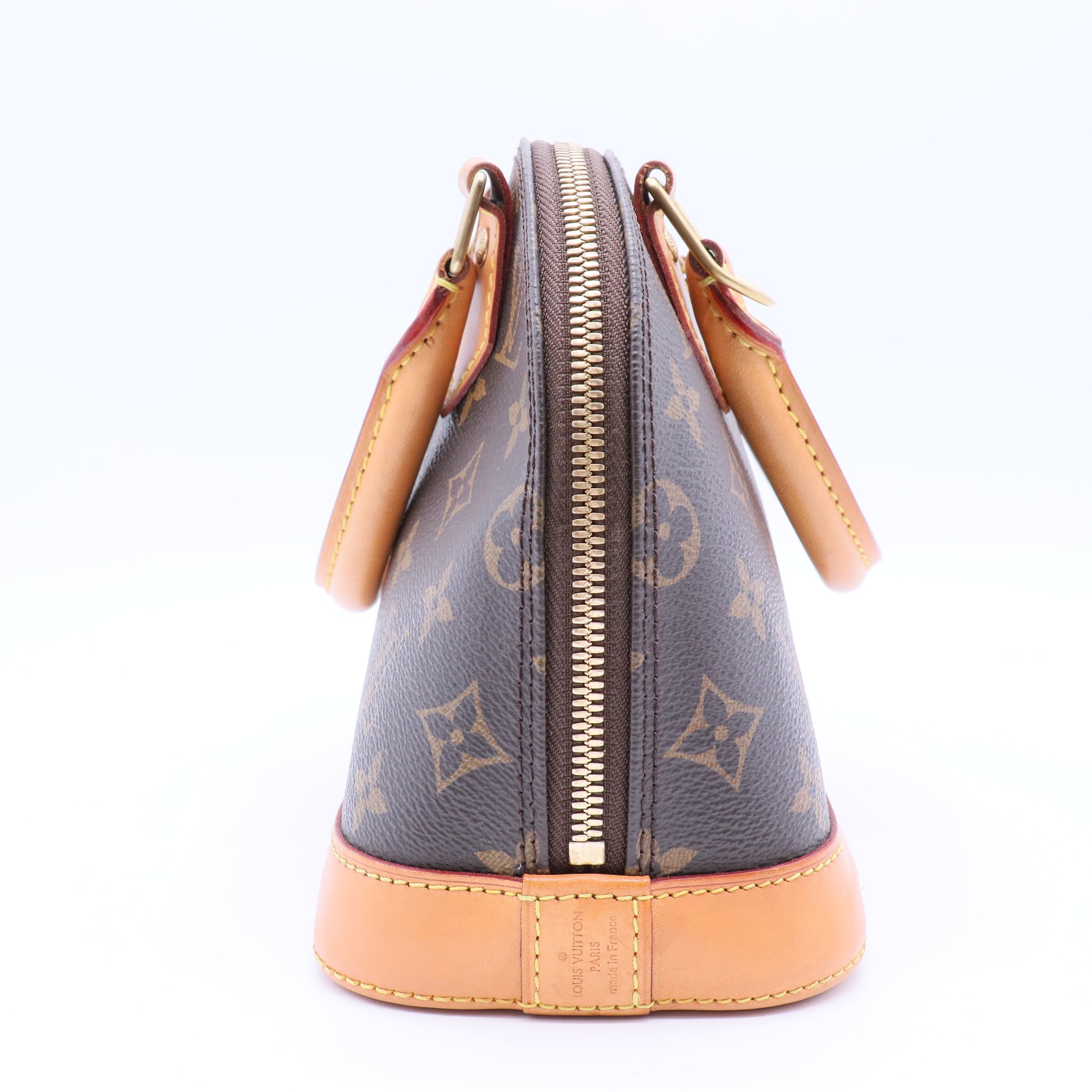 Alma Handbag Monogram Canvas BB