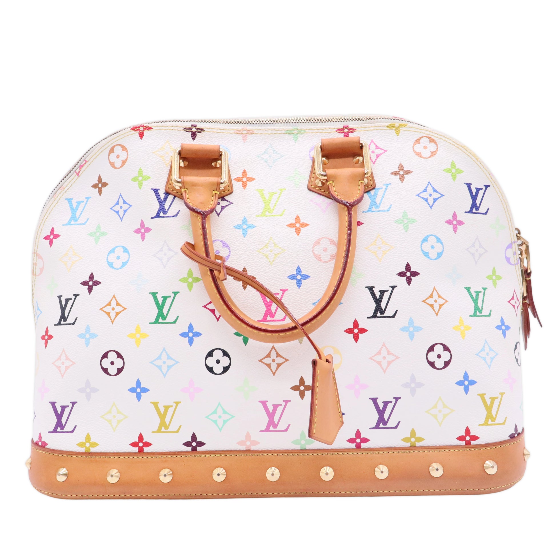 Alma Handbag Monogram Multicolor PM twins