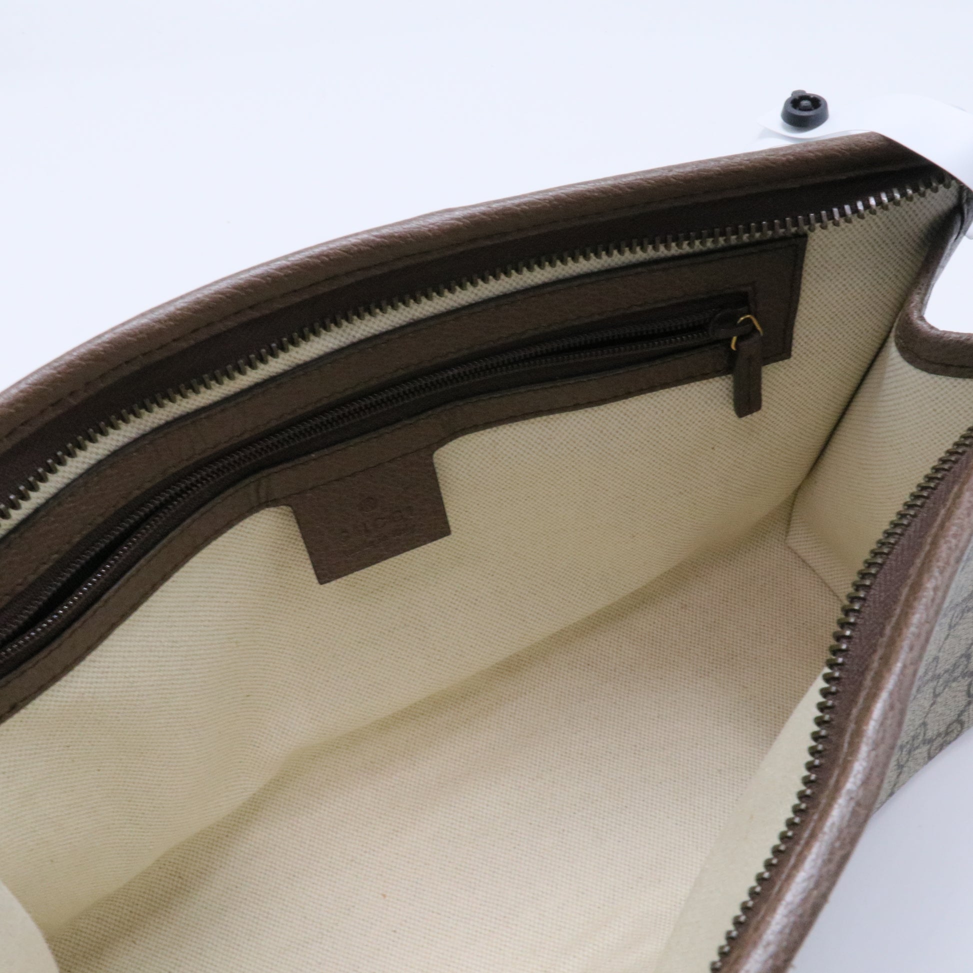 Ophidia Chain Shoulder Bag GG Coated Canvas Medium