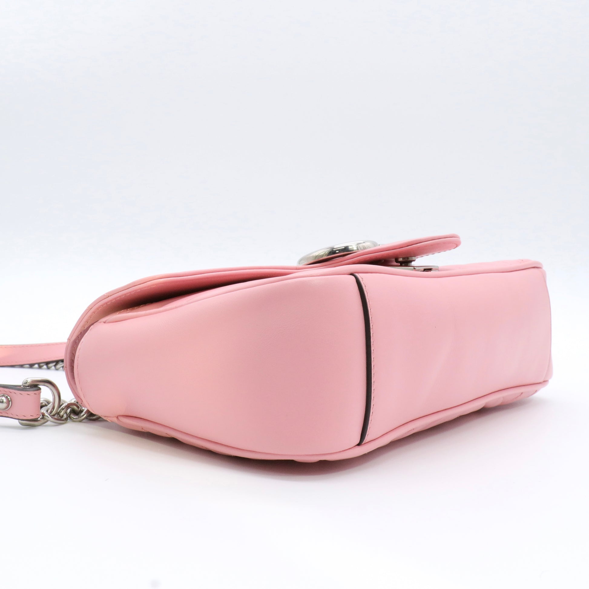 GG Marmont Flap Bag Matelasse Leather Small twins