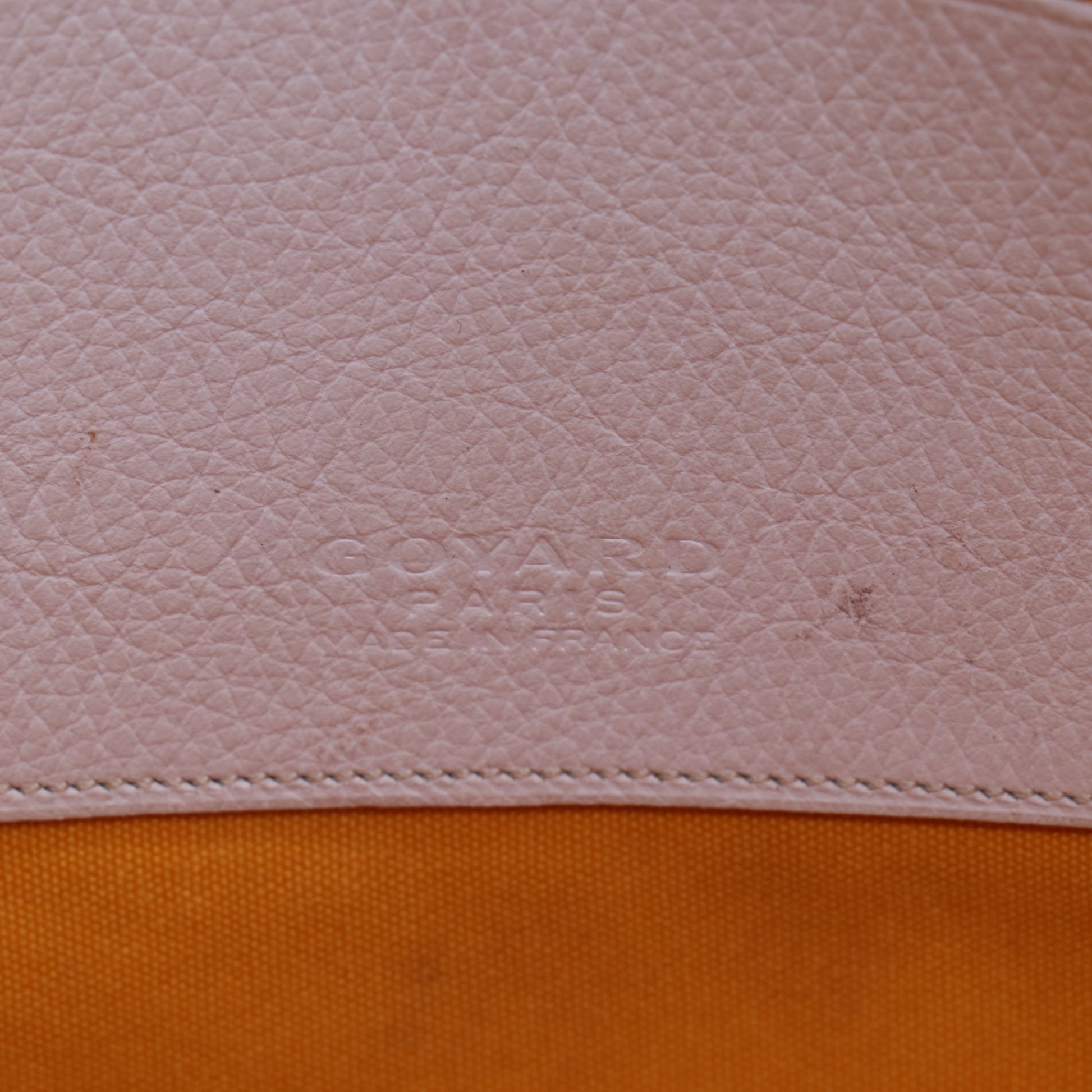 Goyard Goyardine Senat Pochette MM White twins LDJ3979