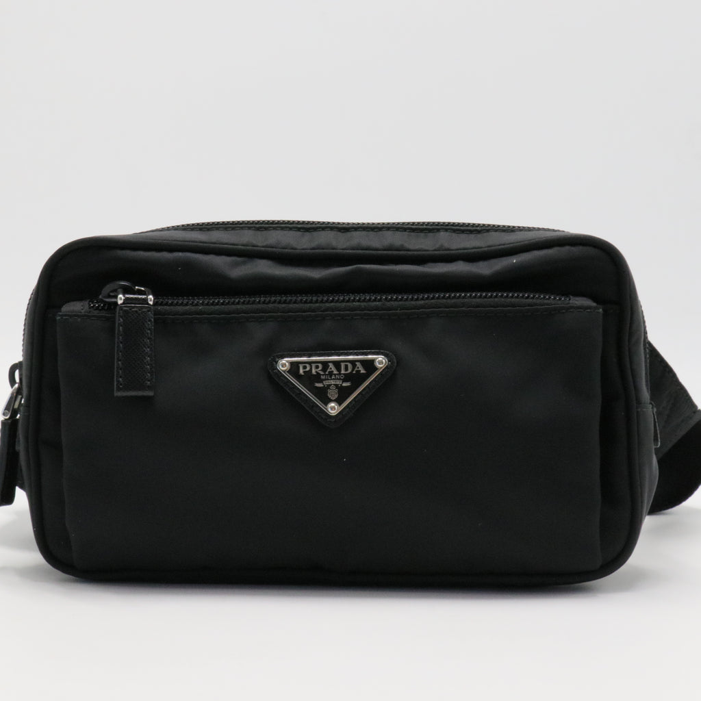 Double Zip Toiletry Pouch Tessuto Medium