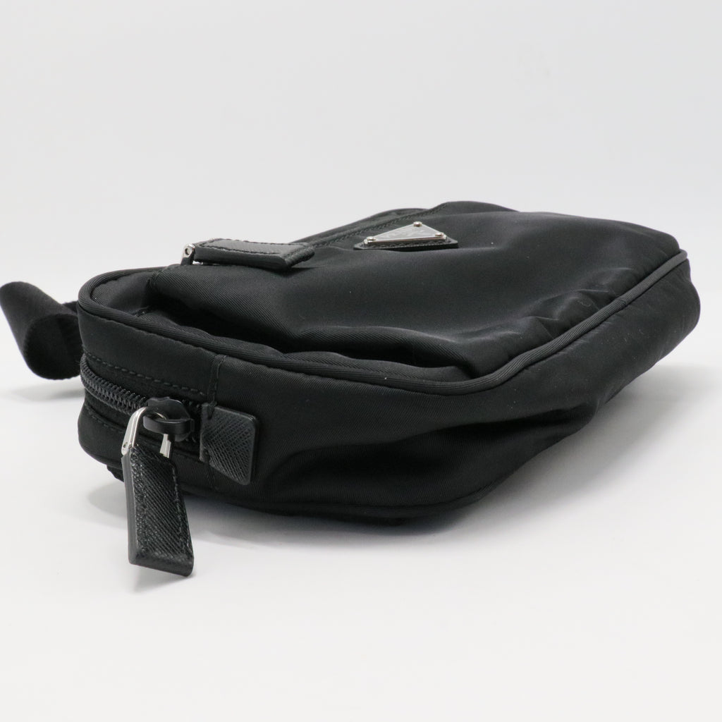 Double Zip Toiletry Pouch Tessuto Medium