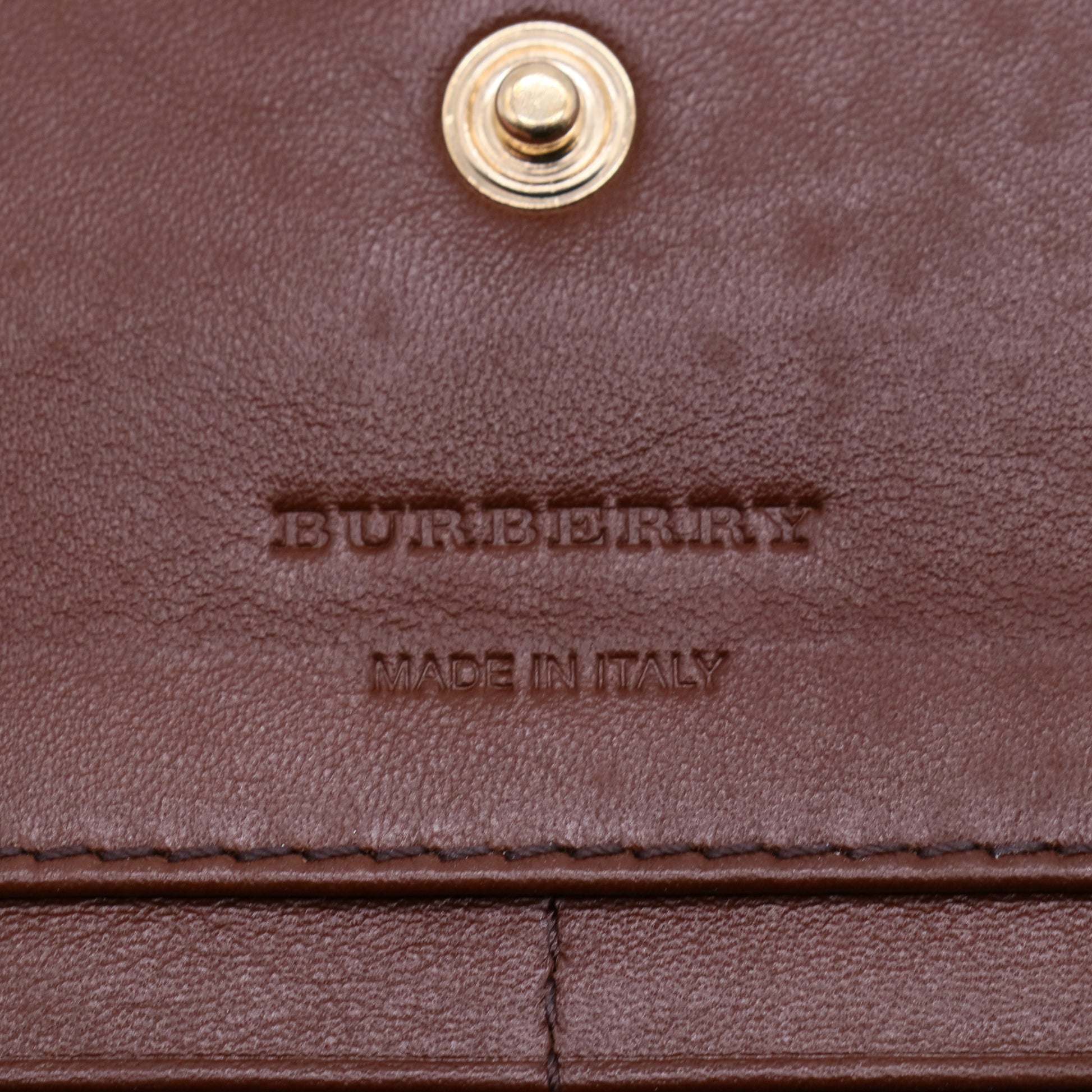 Burberry House Check Bridle Leighton Continental Wallet W21319
