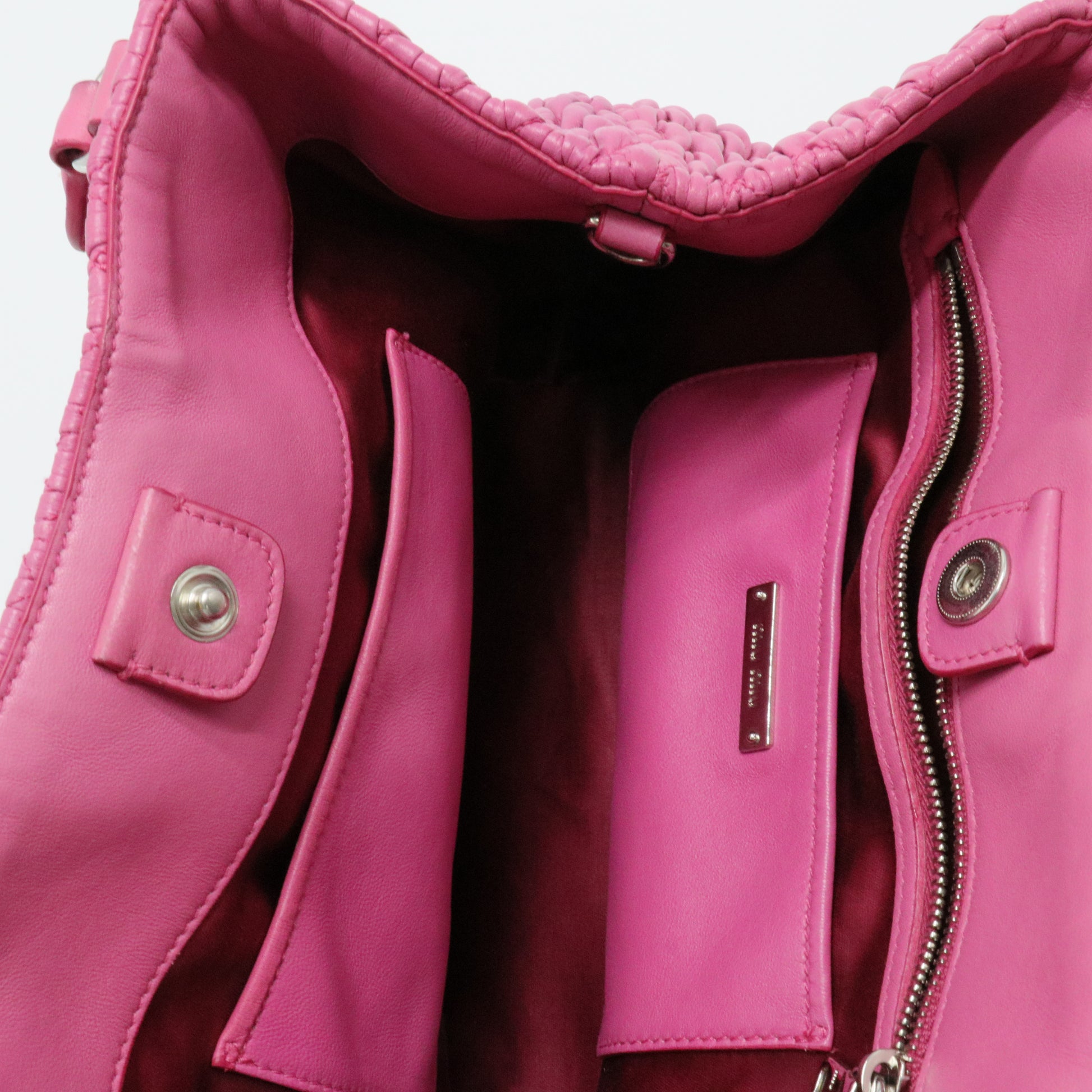 Matelassé Leather Tote Bag