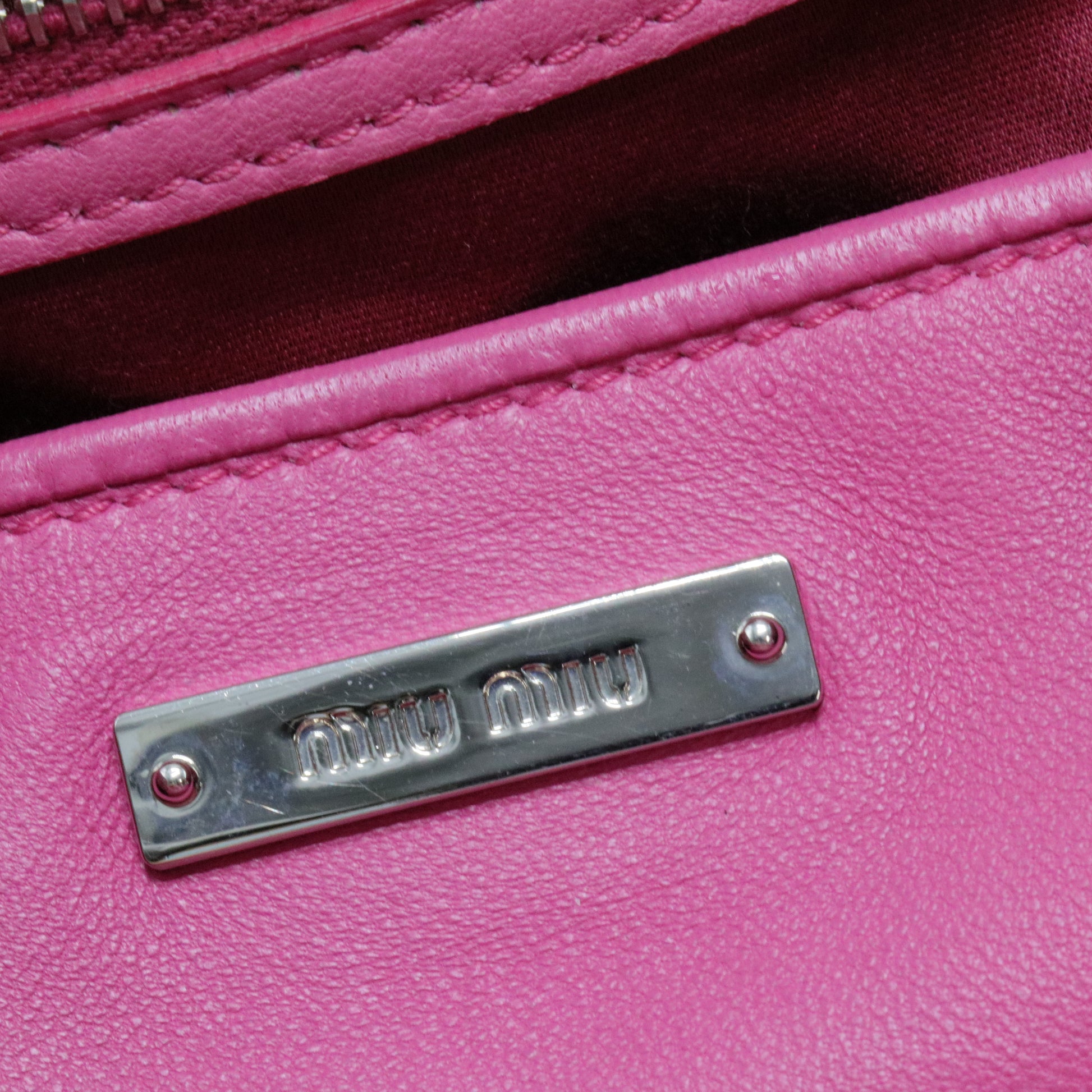 Matelassé Leather Tote Bag