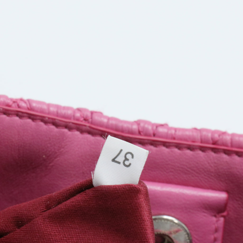 Matelassé Leather Tote Bag