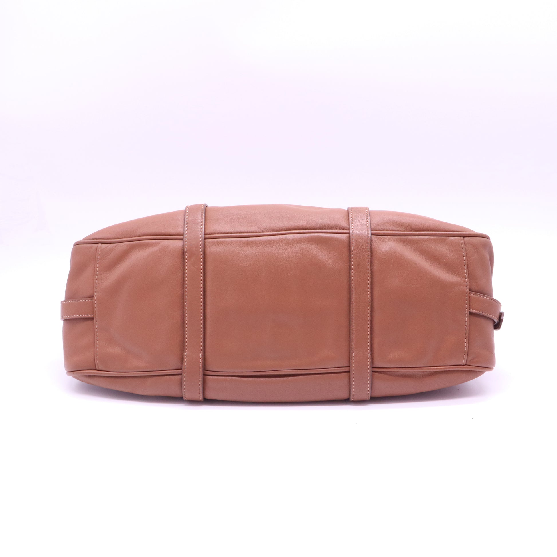 Prada Soft Calfskin Leather Bauletto Satchel Bag B21070