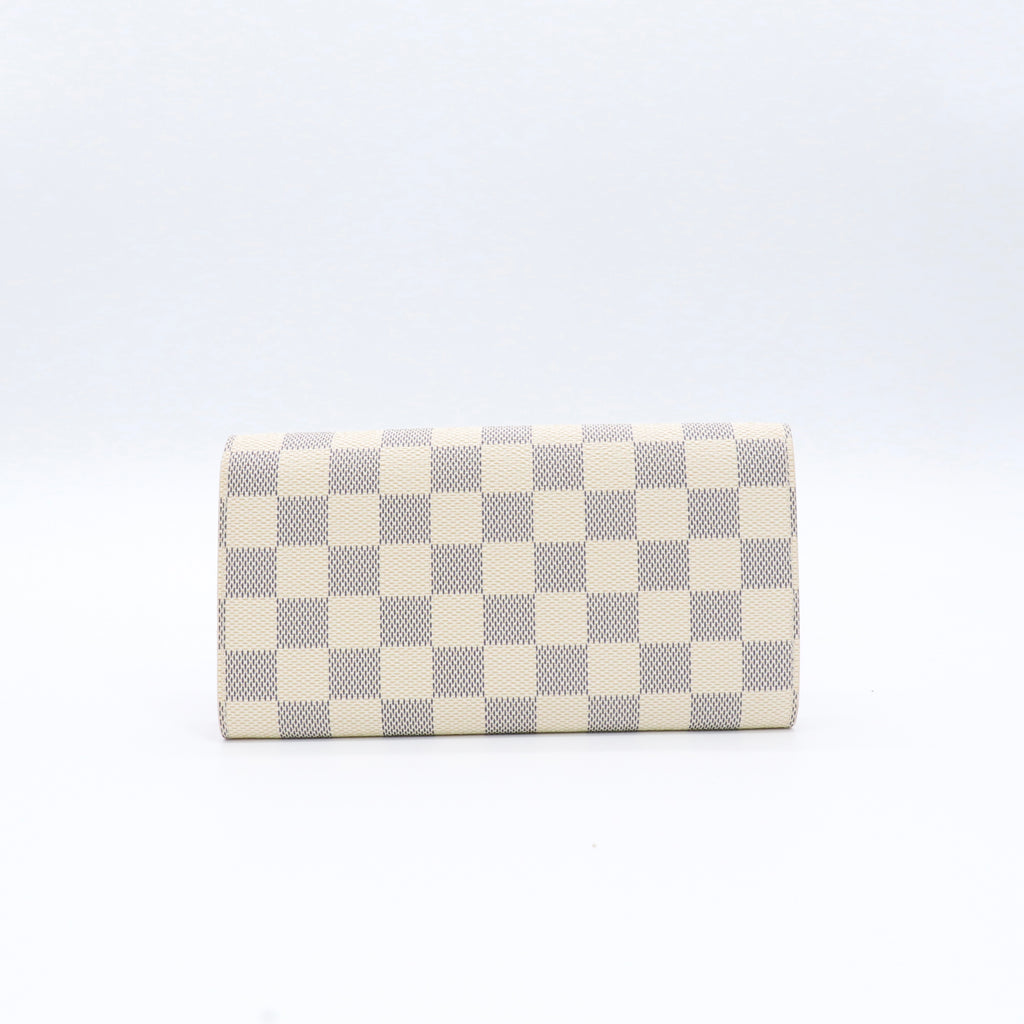 Damier Azur Portefeuille International Wallet twins
