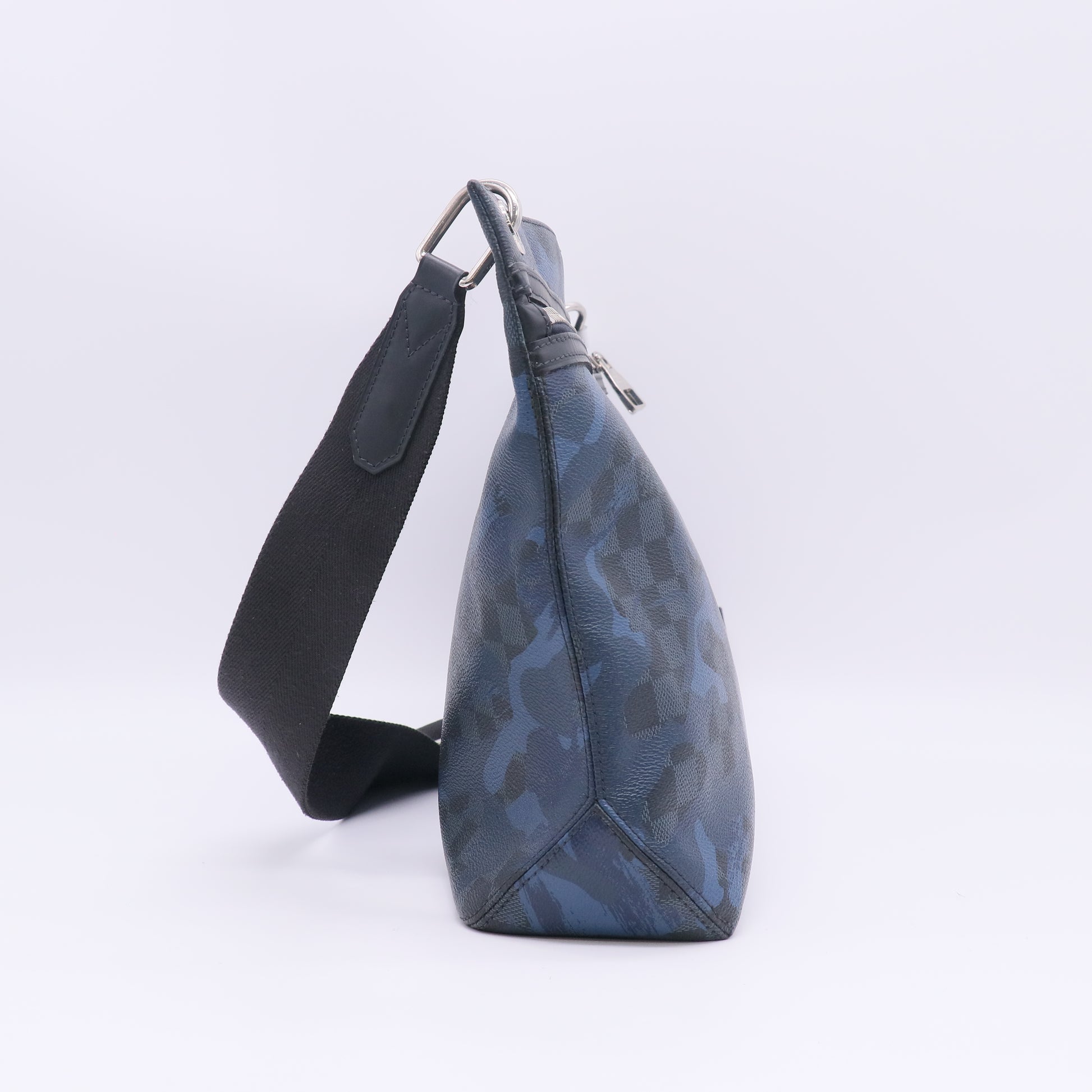 Hunter Handbag Limited Edition Camouflage Damier Cobalt B23842