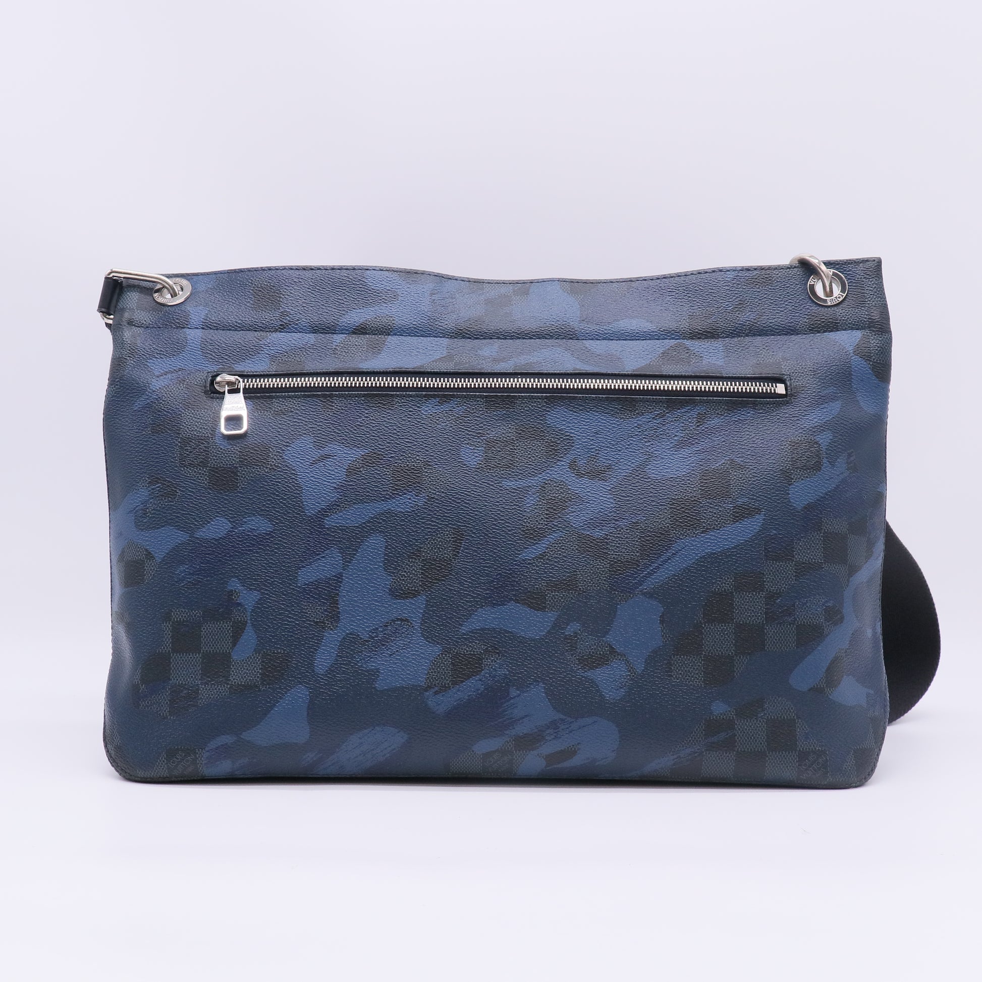 Hunter Handbag Limited Edition Camouflage Damier Cobalt B23842