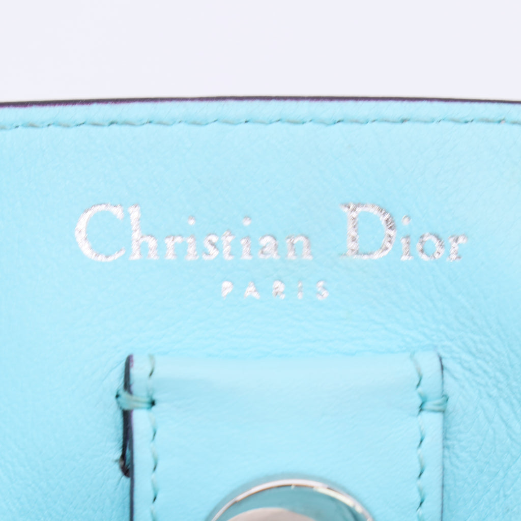 Large Dior Diorissimo Bag in Tri-Color Gray B22718