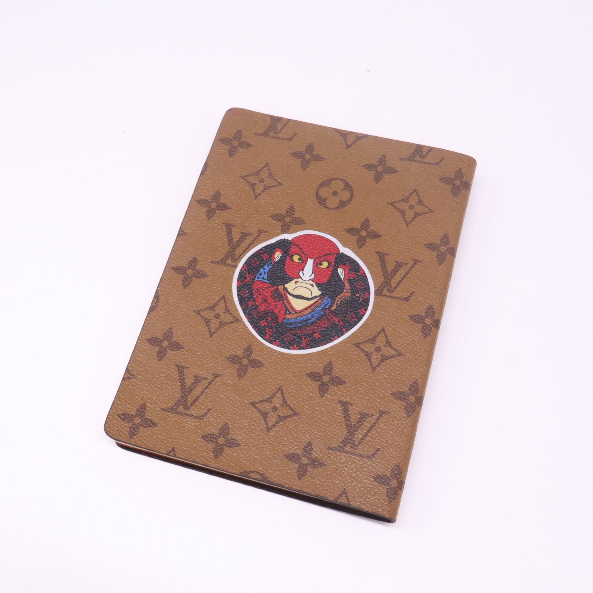 Louis Vuitton Monogram Canvas "Cahier Clémence" Kabuki Stickers Notebook W22464