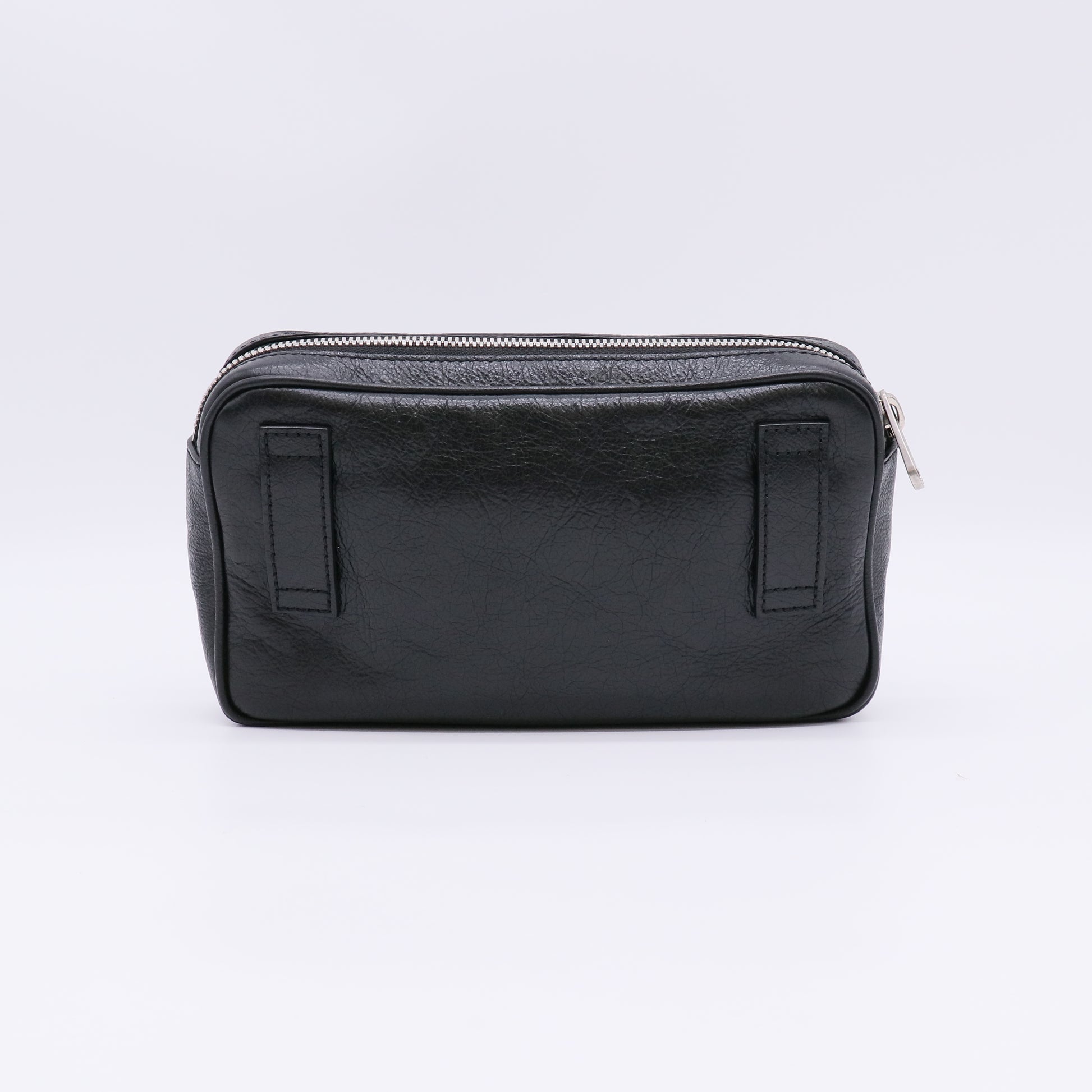 Gucci Morpheus Interlocking G Belt Bag in Black Leather B22864