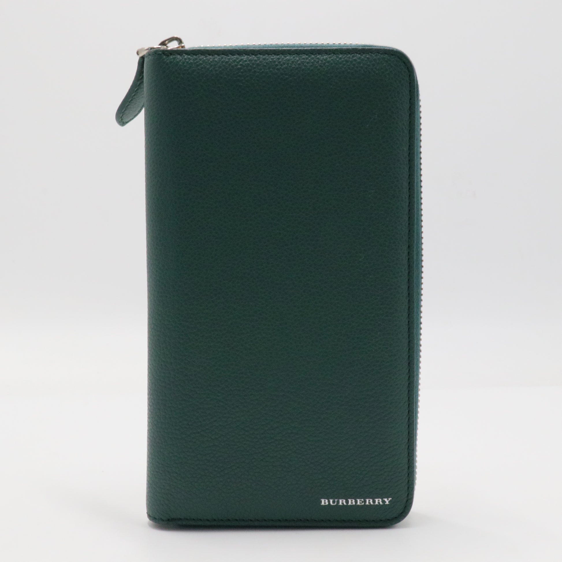 Zip Around Organizer Wallet Leather Vertical