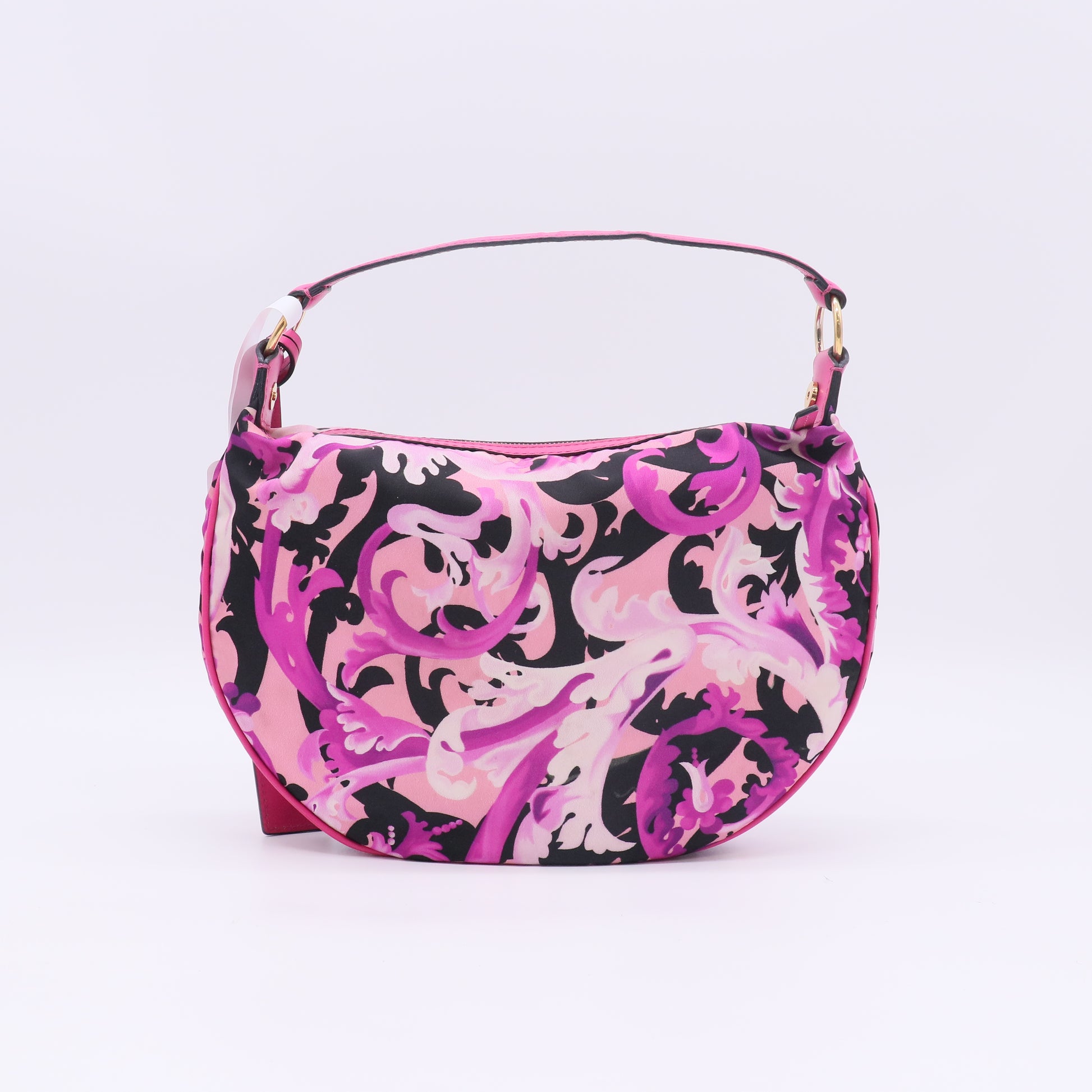 Versace Medusa Renaissance Nylon Hobo Bag B23623
