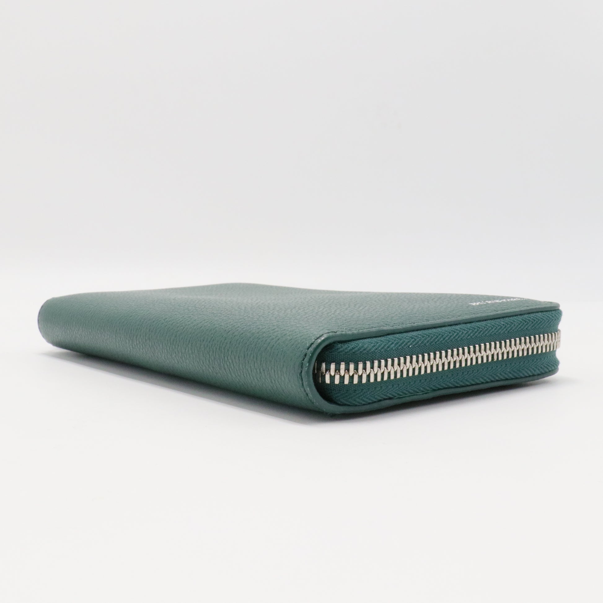 Zip Around Organizer Wallet Leather Vertical