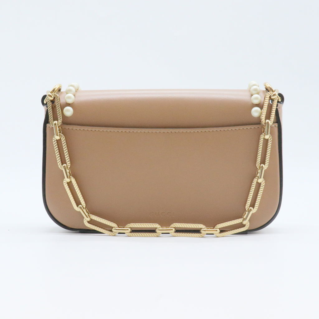 Broadway Mini Embellished Leather Shoulder Bag