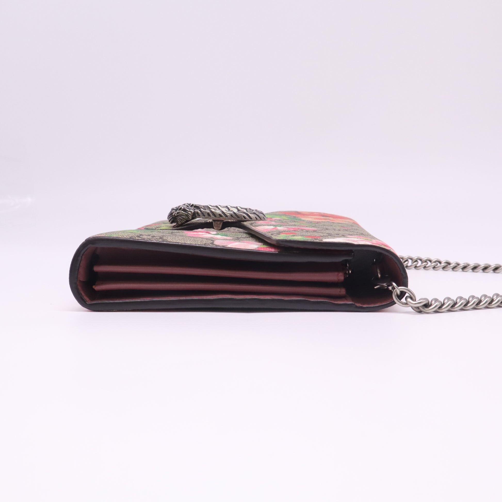 Gucci Dionysus GG Supreme Blooms Chain Wallet B23168