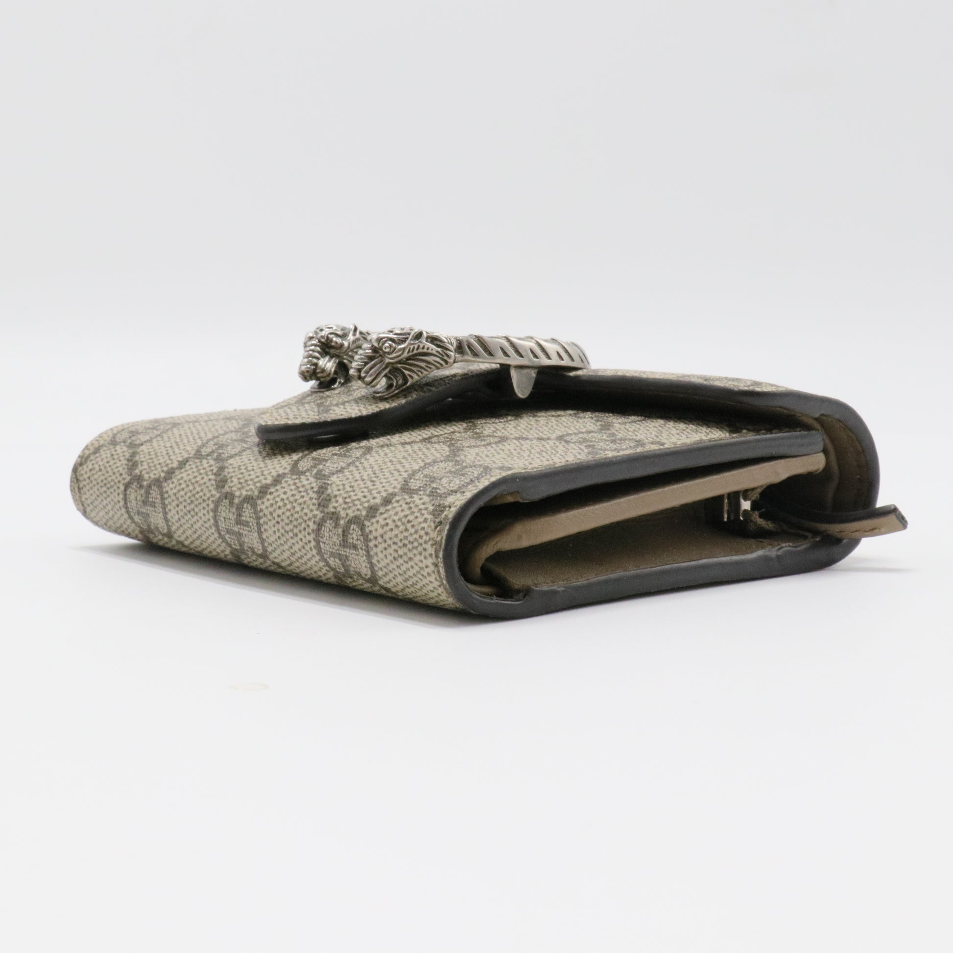 Dionysus Airpods Case with Chain GG Coated Canvas