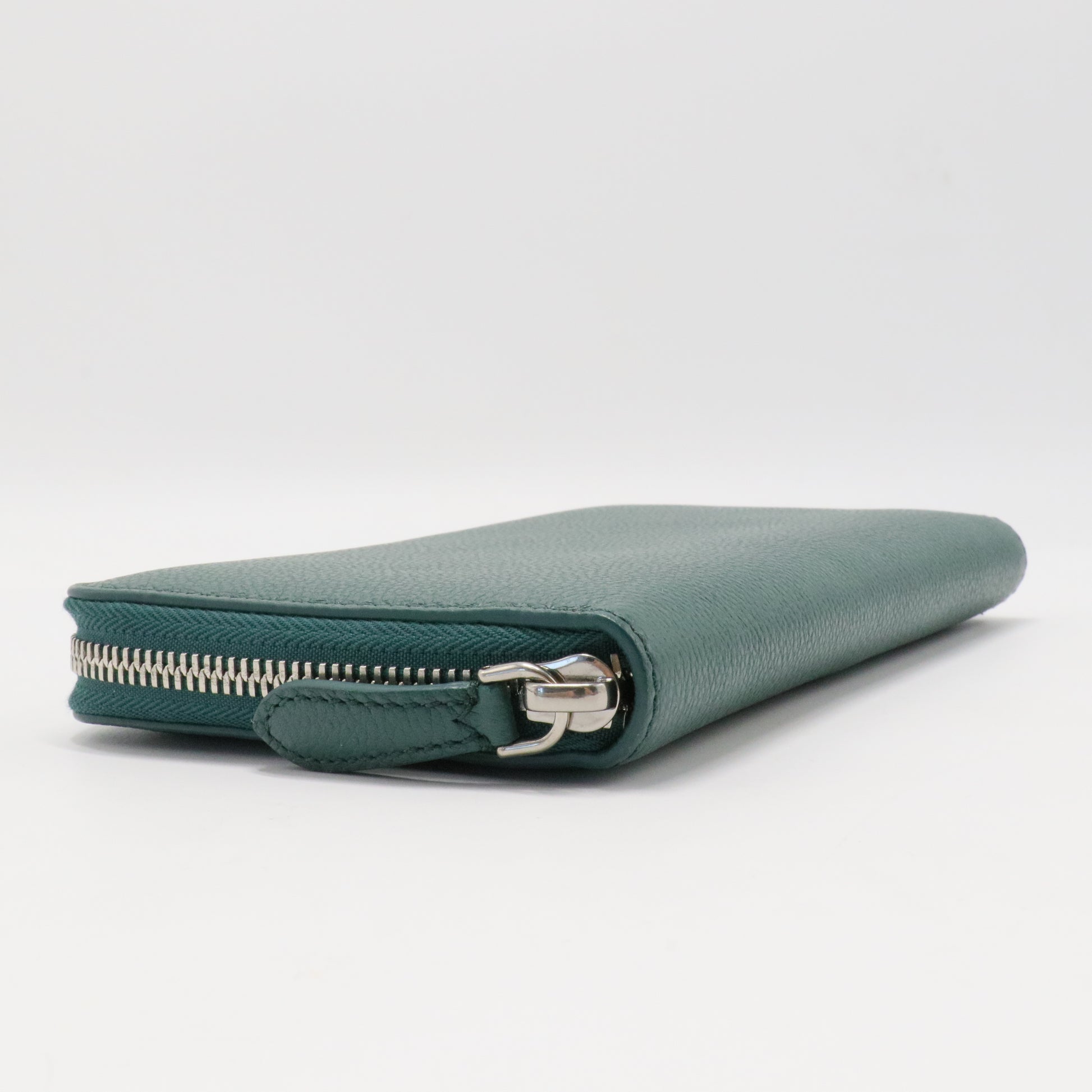 Zip Around Organizer Wallet Leather Vertical