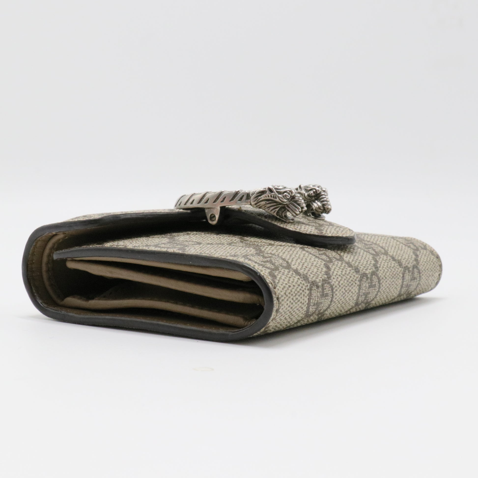 Dionysus Airpods Case with Chain GG Coated Canvas