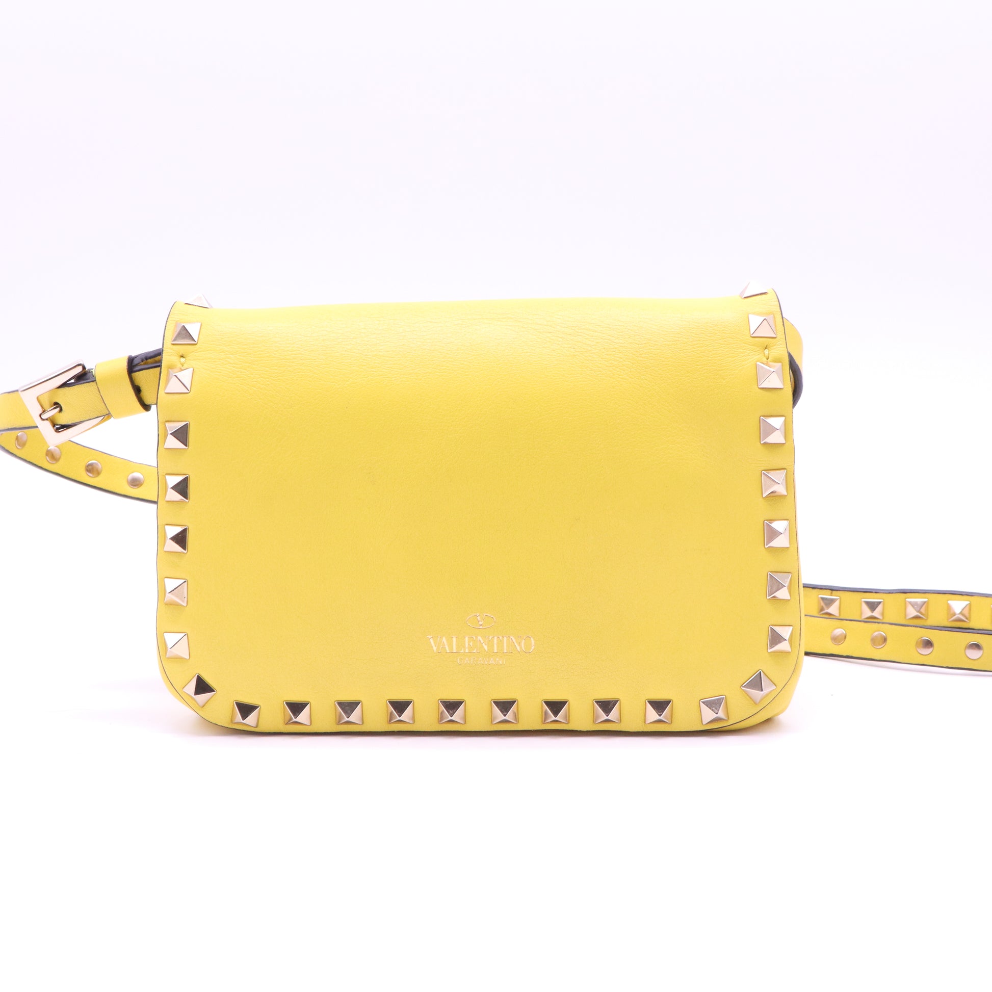 Valentino Garavani Rockstud Flip Lock Crossbody Bag B21858