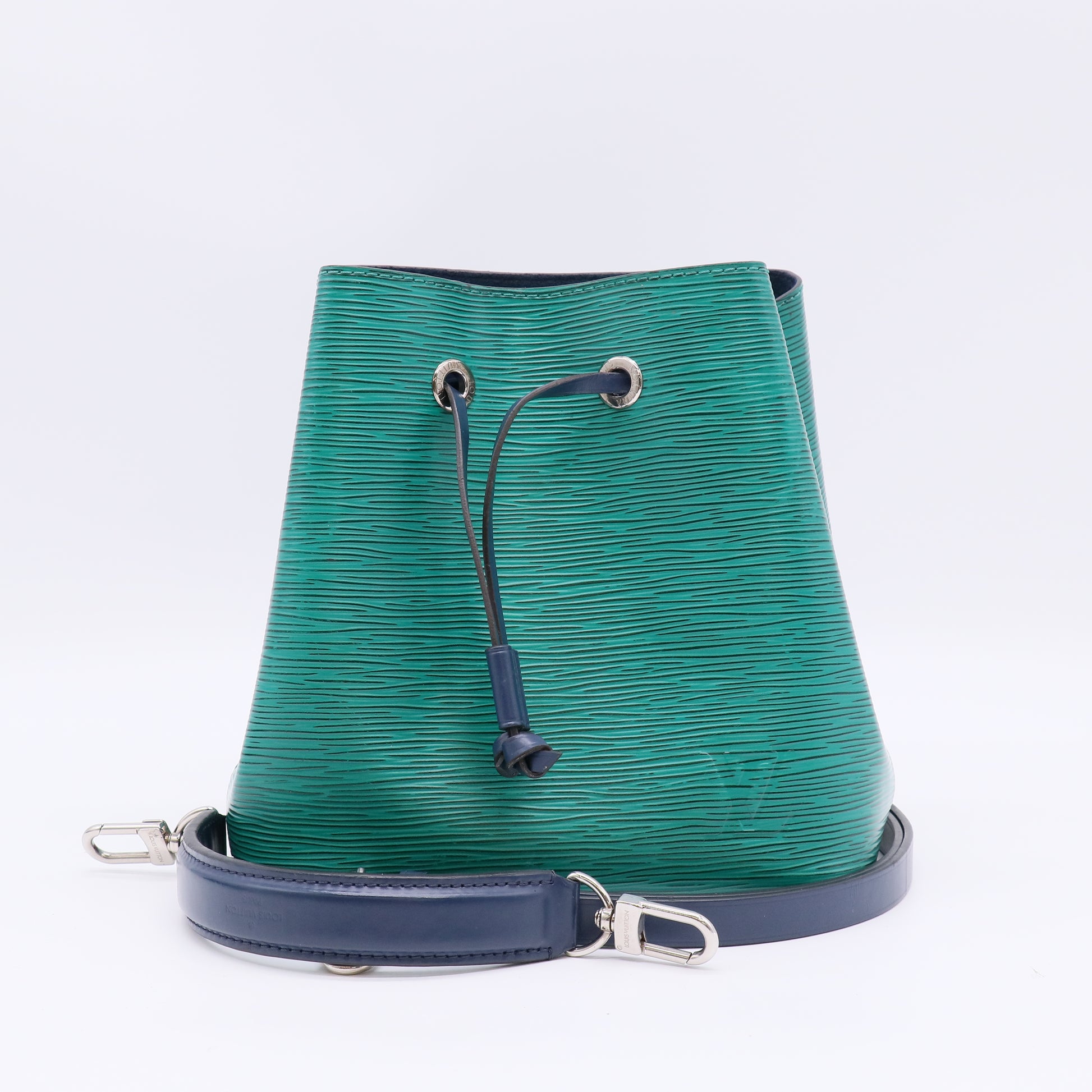 Louis Vuitton Epi Neonoe BB Emerald Indigo twins B23088