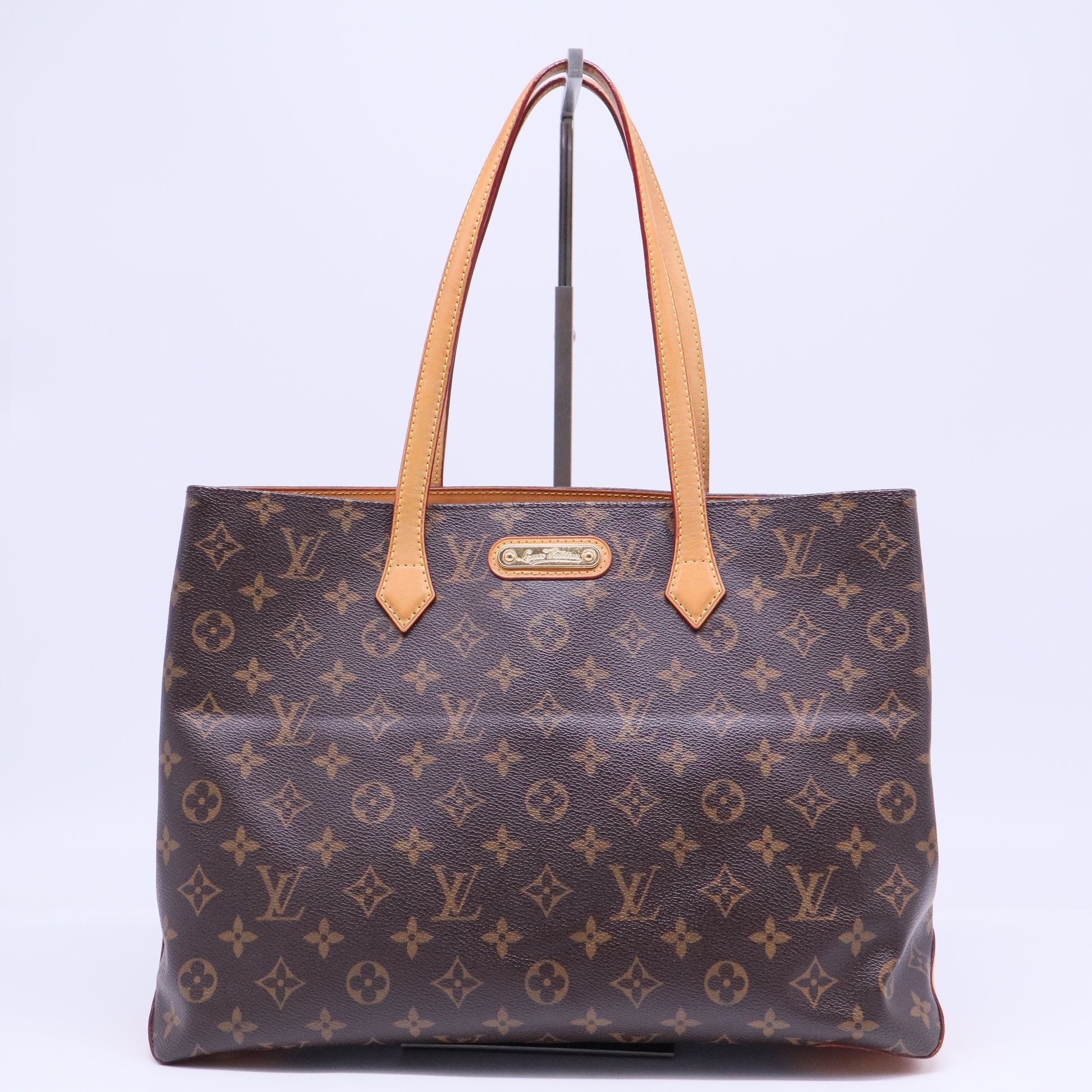 Wilshire Handbag Monogram Canvas MM B20564