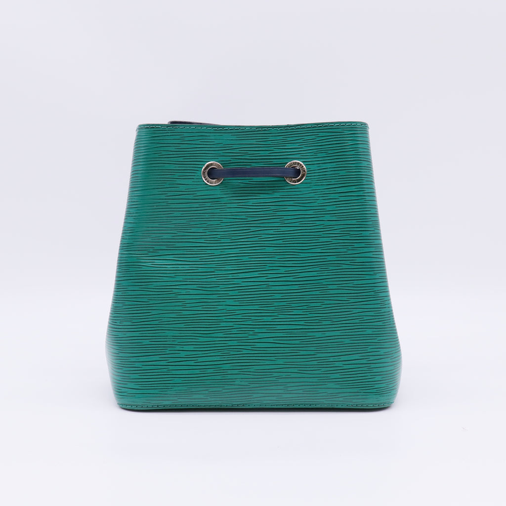 Louis Vuitton Epi Neonoe BB Emerald Indigo twins B23088