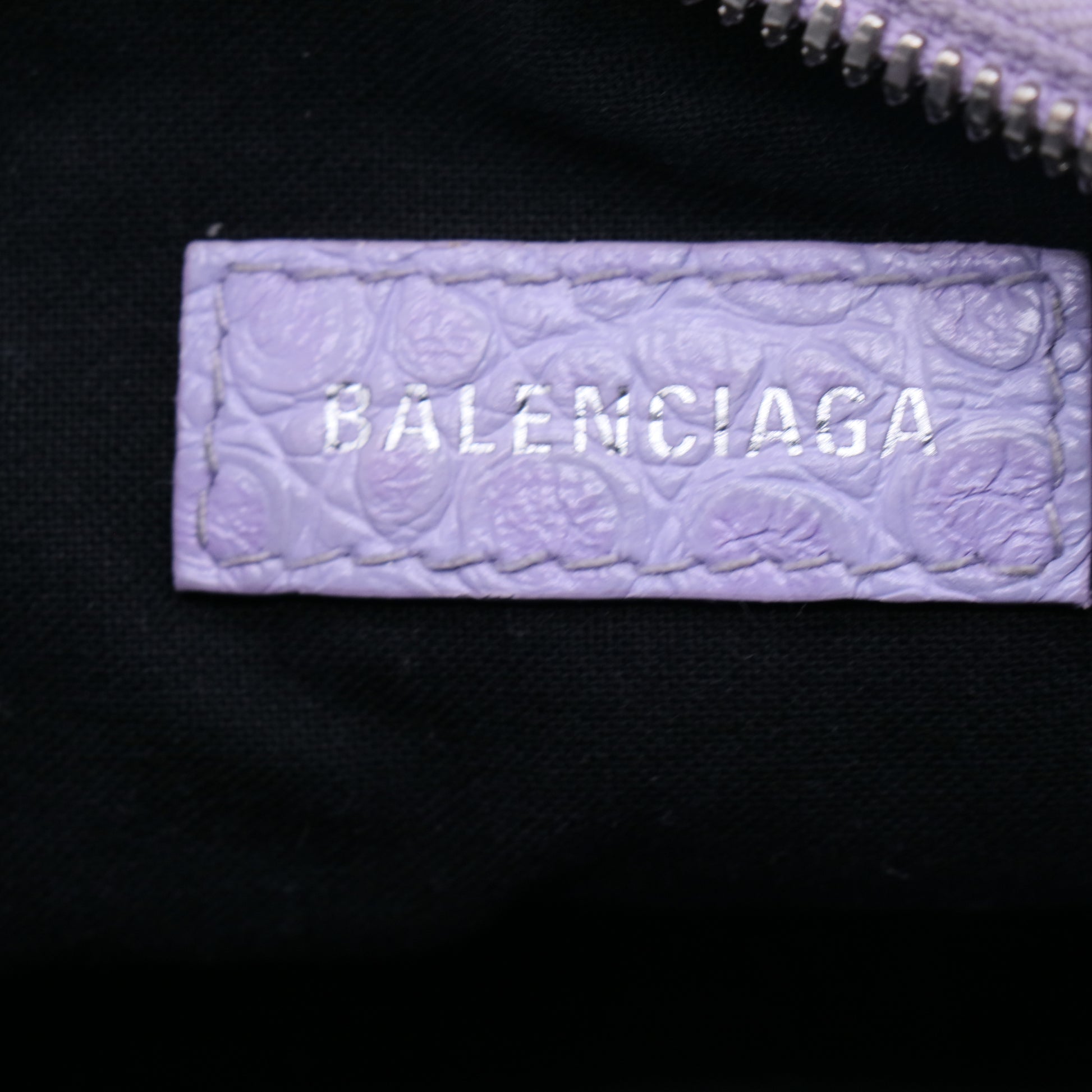 Balenciaga Crocodile Embossed Calfskin Le Cagole Shoulder Bag B21623