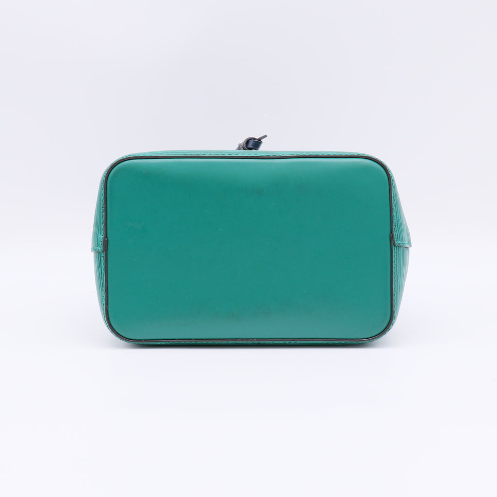 Louis Vuitton Epi Neonoe BB Emerald Indigo twins B23088