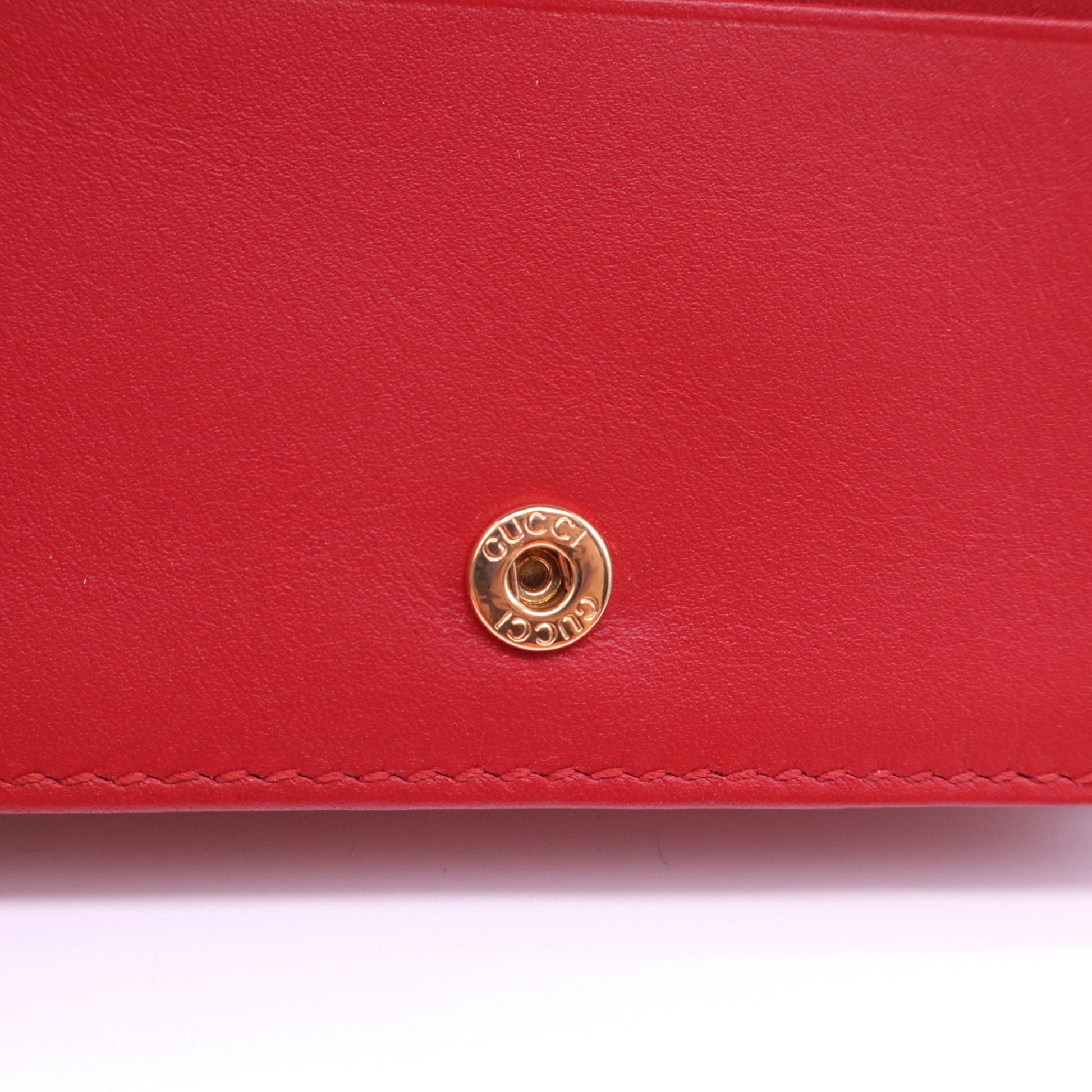 Gucci Blooms GG Supreme Canvas Card Case Wallet Blue W21315