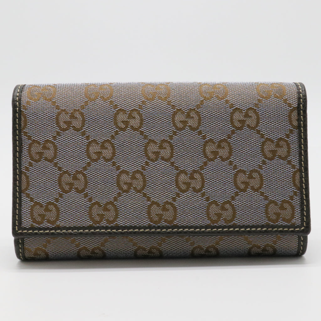 GG Supreme Canvas Bifold Wallet