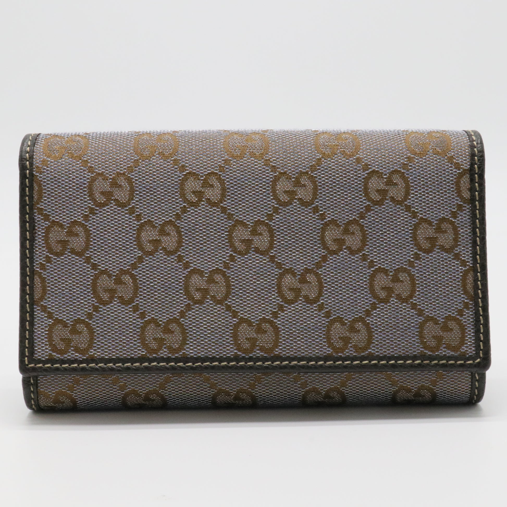 GG Supreme Canvas Bifold Wallet