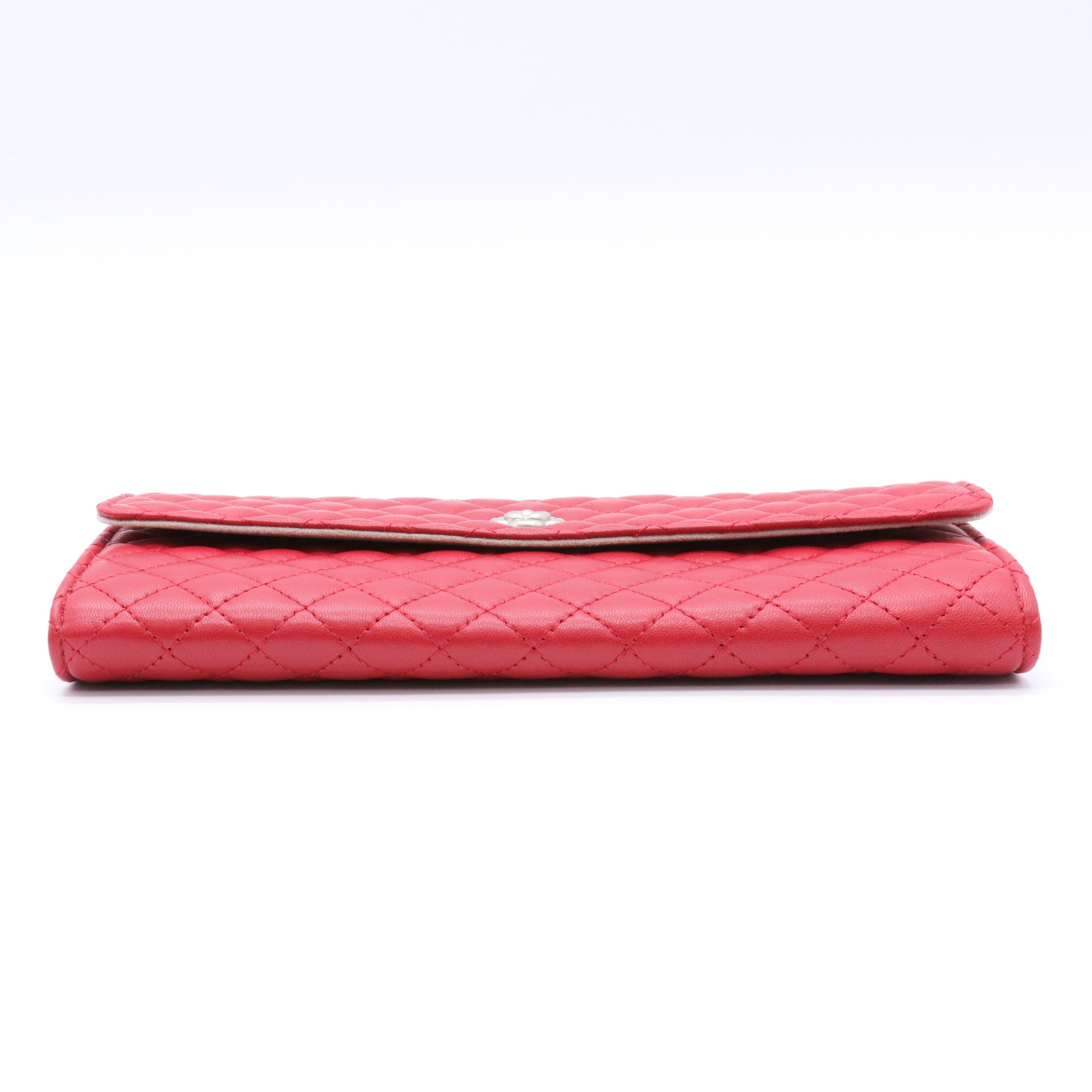 Quilted Camellia Jewelry Roll Case twins