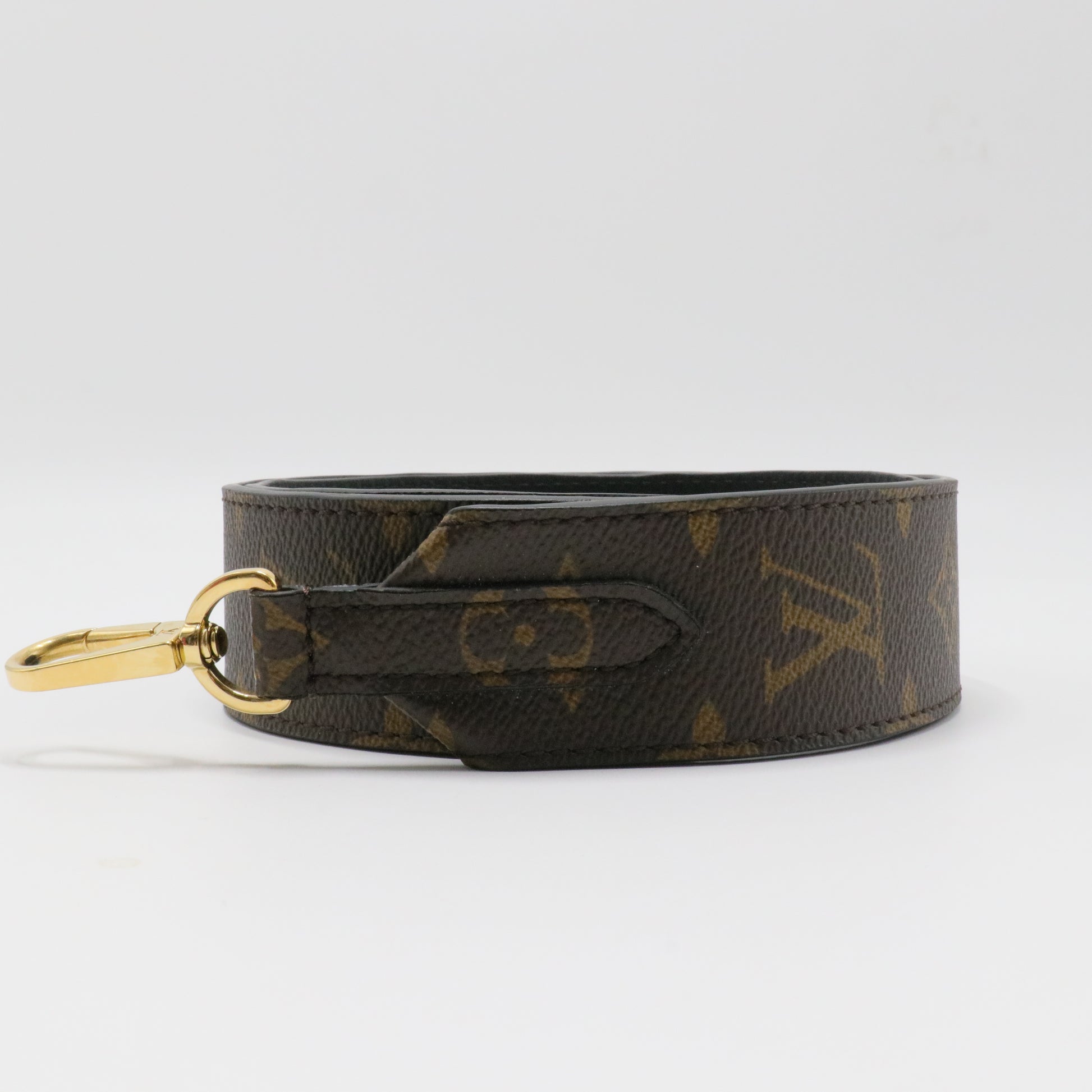 Shoulder strap Monogram canvas Brown
