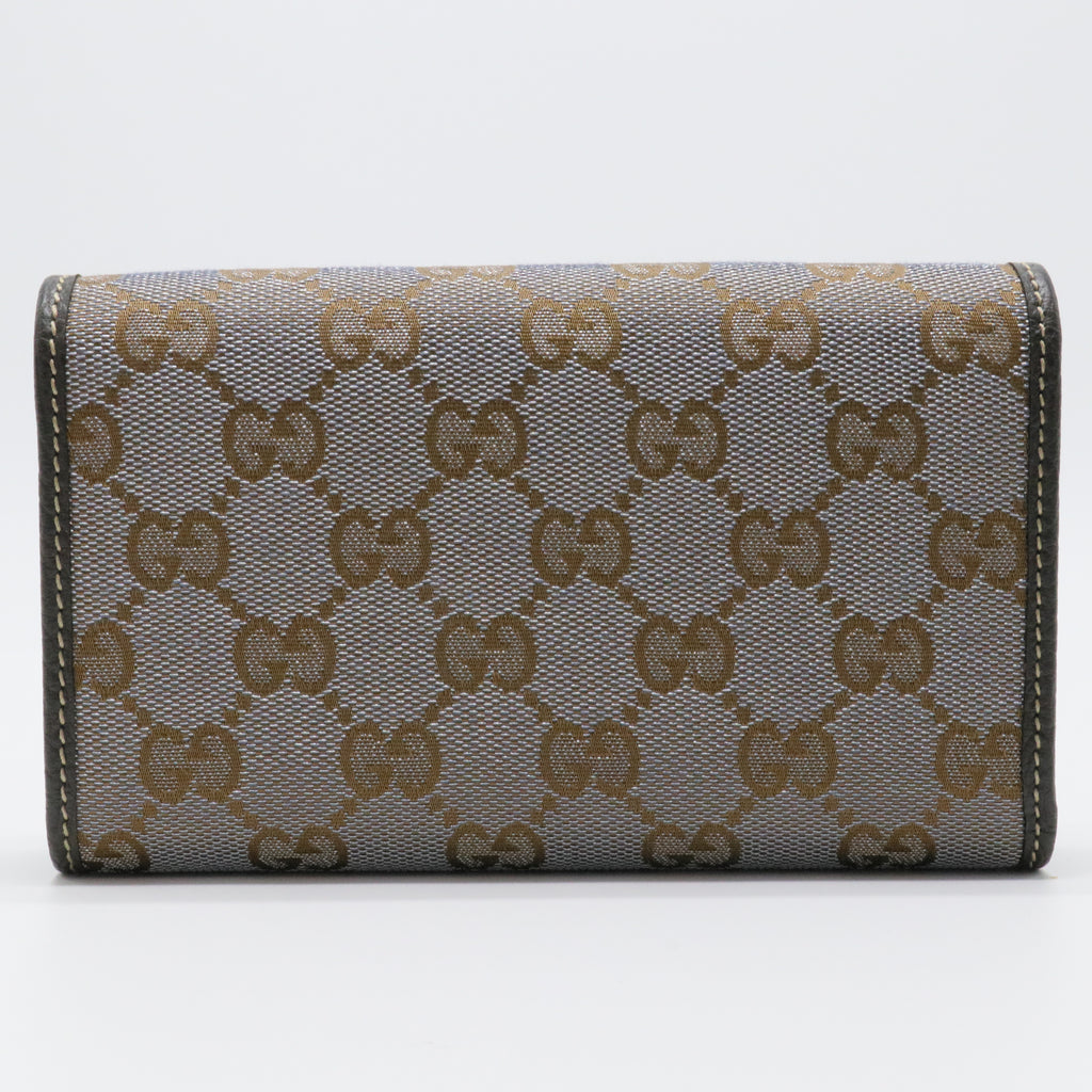 GG Supreme Canvas Bifold Wallet