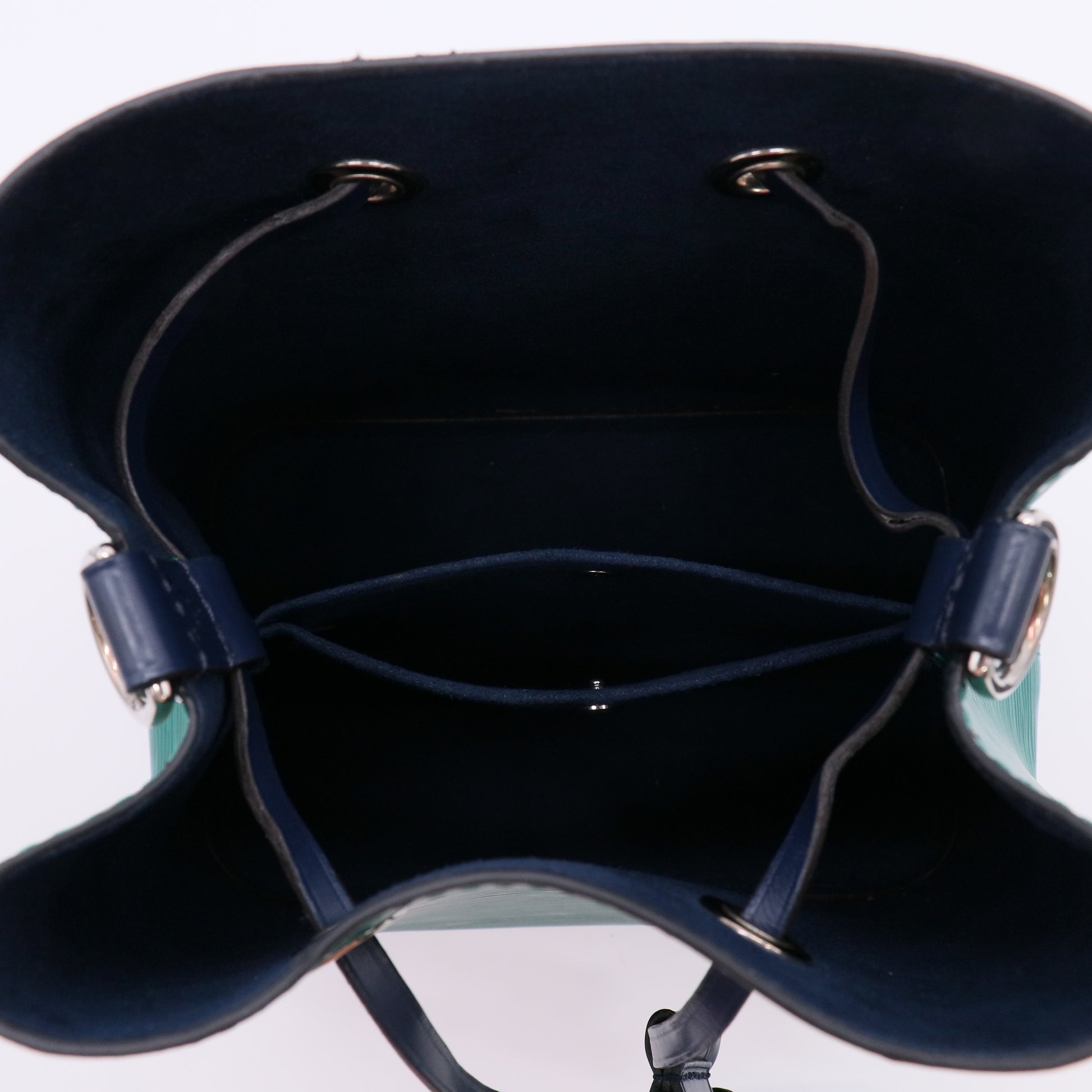 Louis Vuitton Epi Neonoe BB Emerald Indigo twins B23088