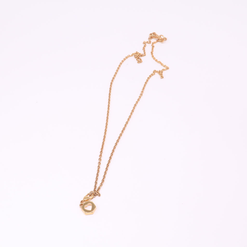 Long Chain Necklace with Heart Charm W22470