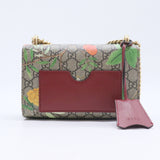 Padlock Shoulder Bag Tian Print GG Coated Canvas Small