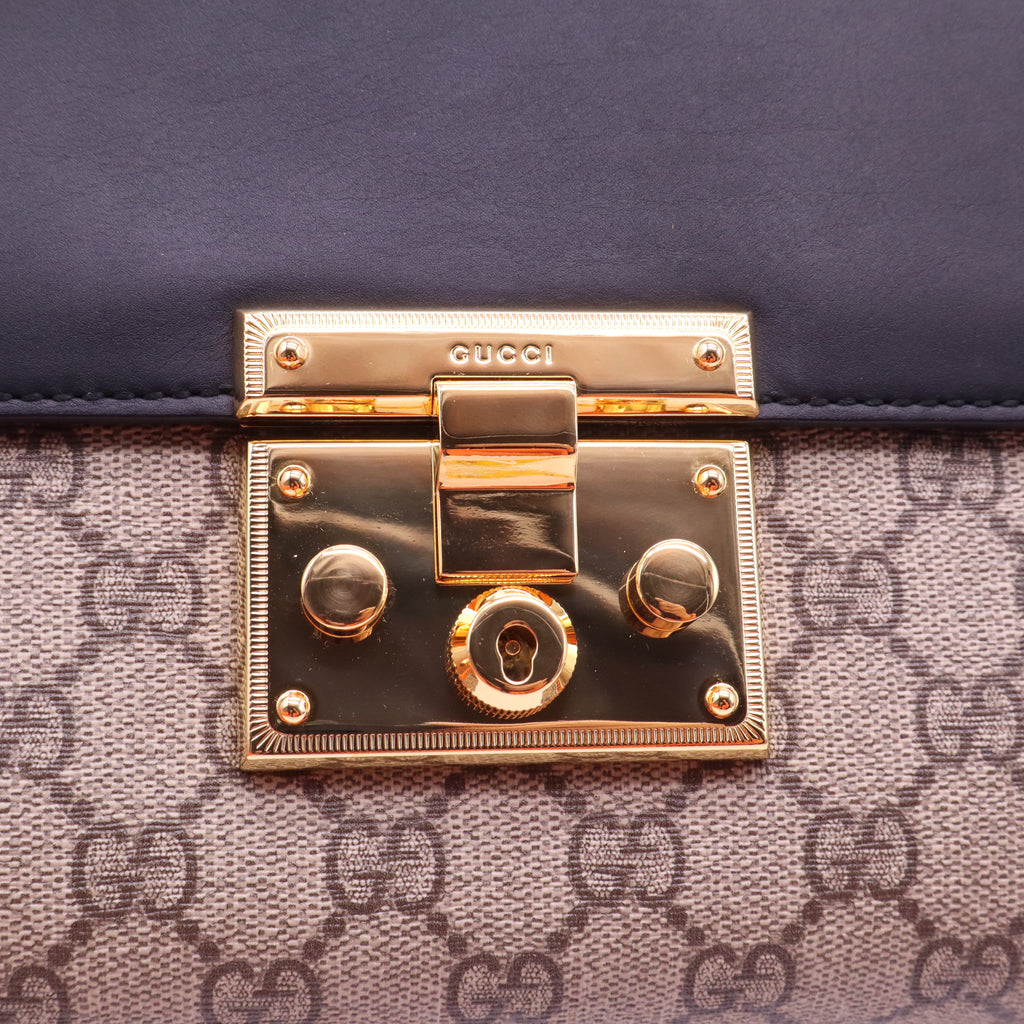 Gucci Padlock GG Supreme Shoulder Bag B21595