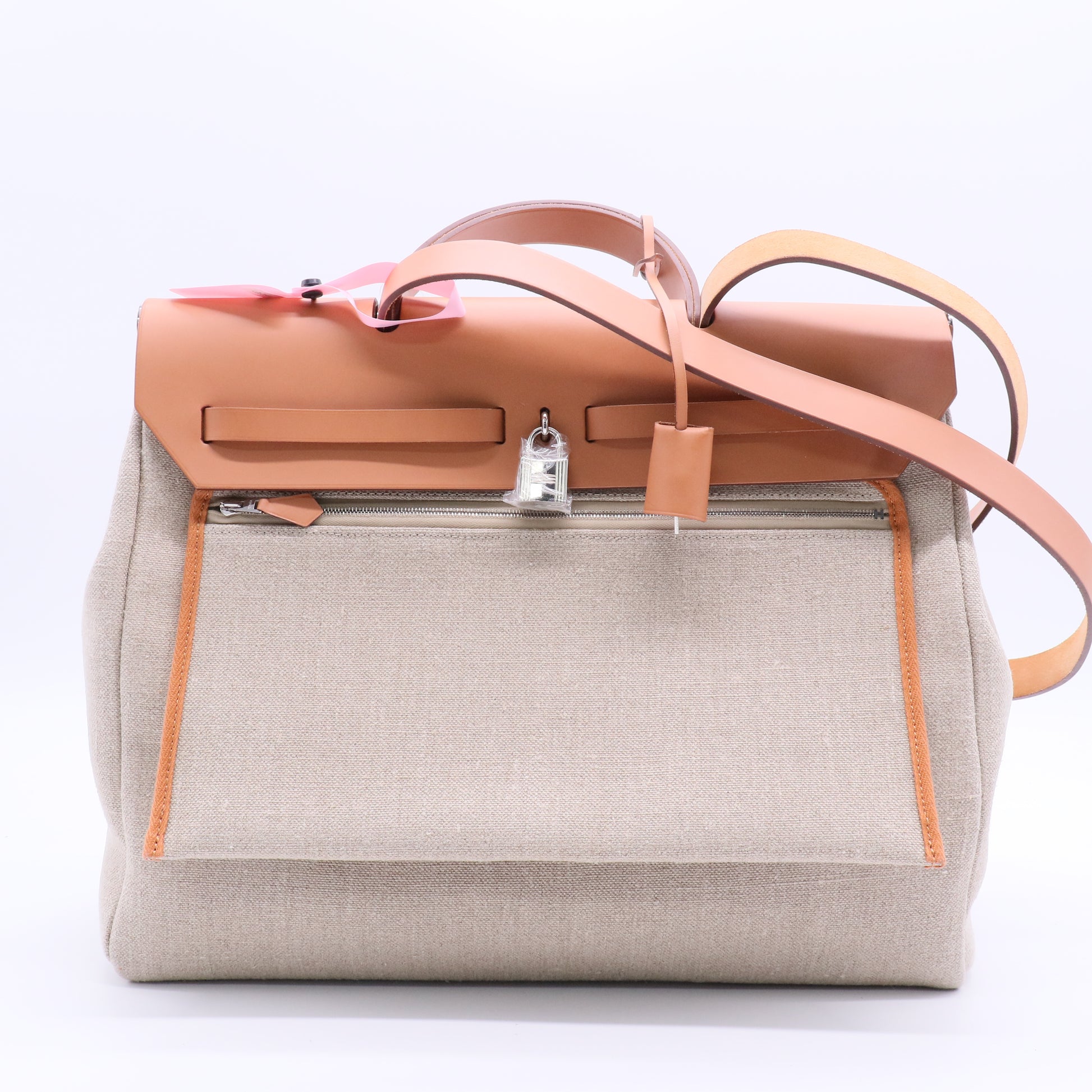 Hermes Toile Officer Verso Herbag Zip LDJ2644 twins