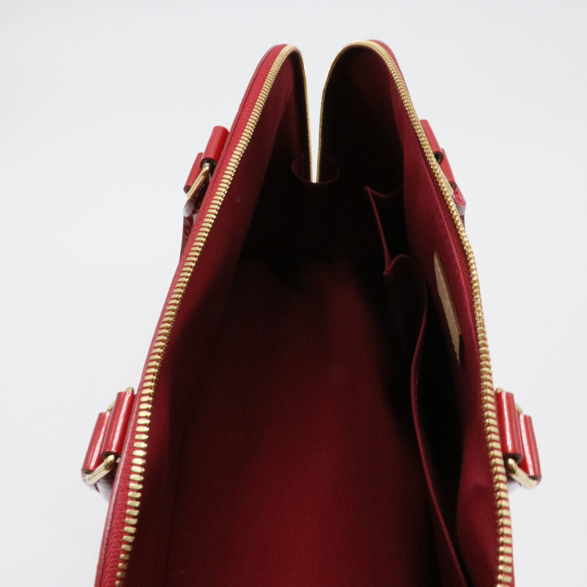 Alma Handbag Monogram Vernis GM